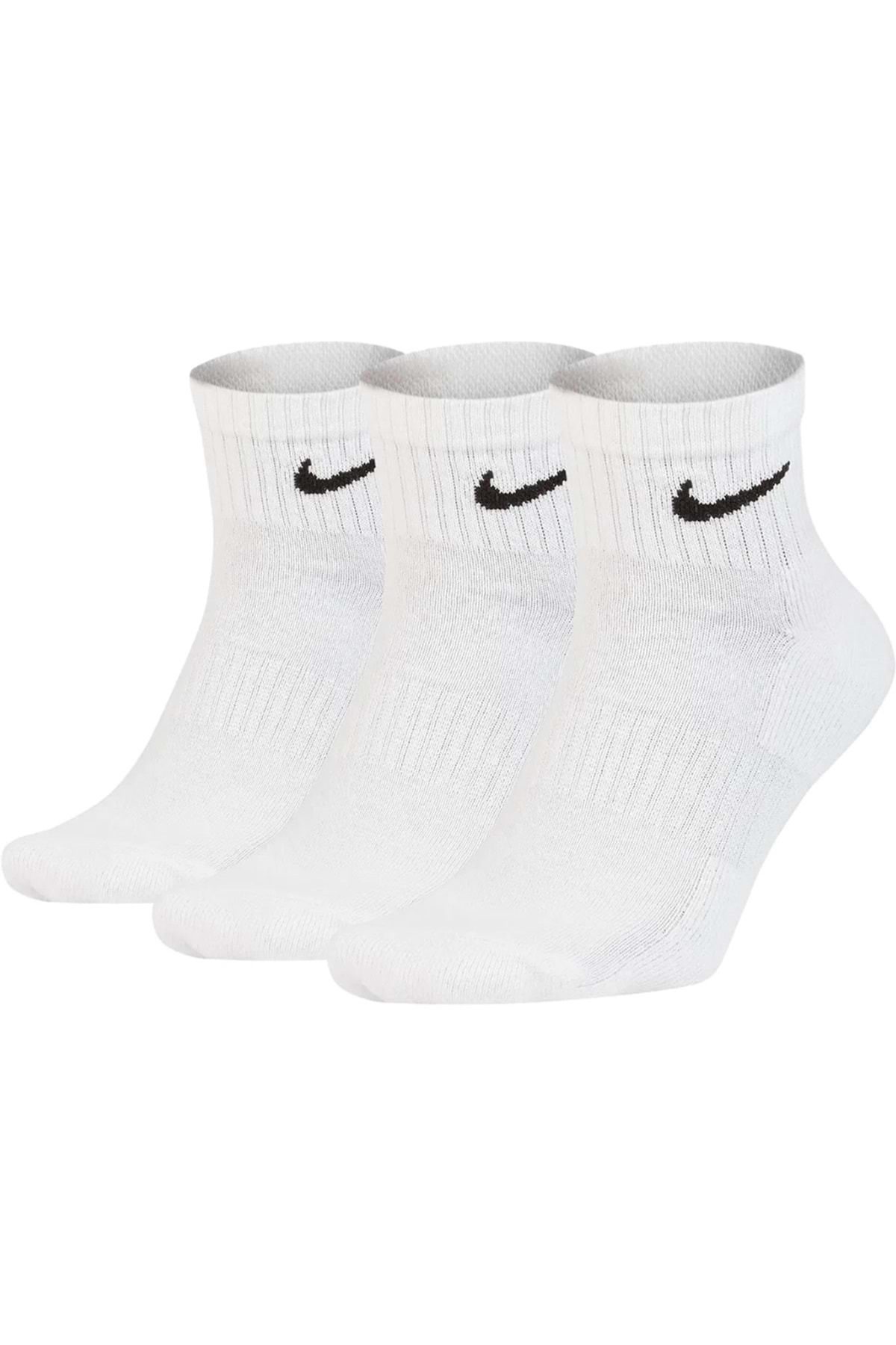 Nike Everyday Cushion Crew Socks (3 Pairs) Çorap - 100 - 42-46