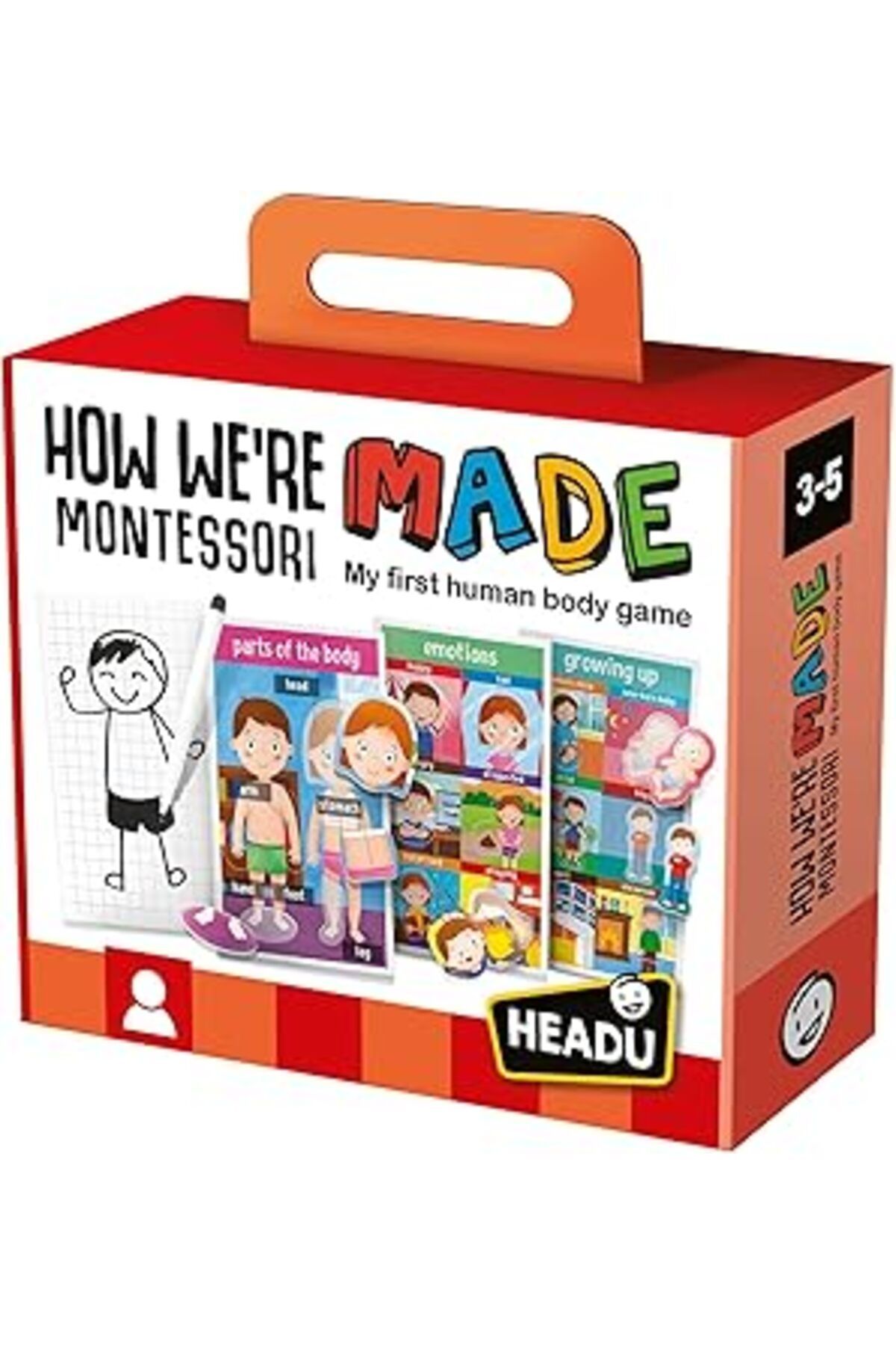 Pazarcan Headu How We Are Made Montessori (3-5 Yaş) En22823