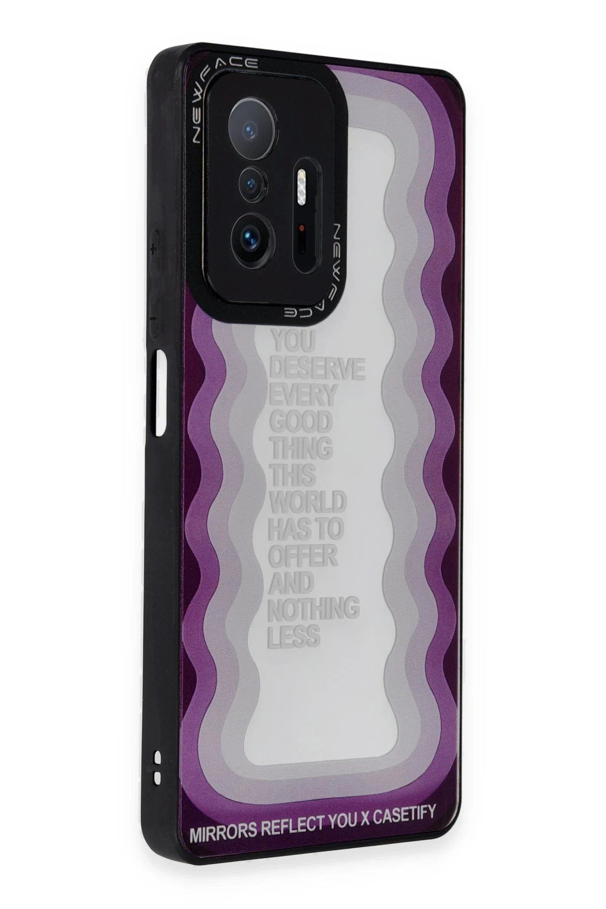 Toptan Bulurum Xiaomi Mi 11T Pro Kılıf Mirror Desenli Kapak - Mirror - 5