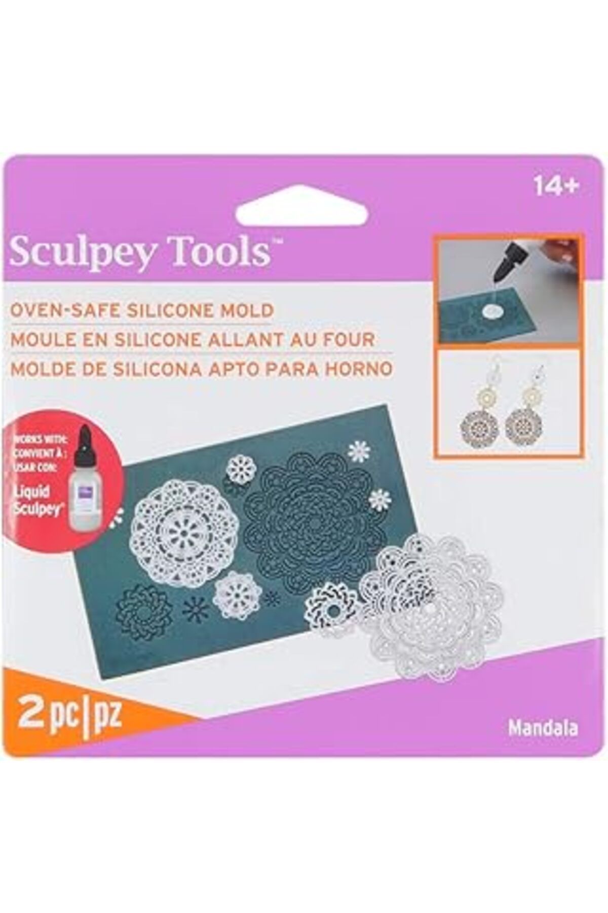 Qedii Sculpey Apm49 Sculpey Kalıp Mandala
