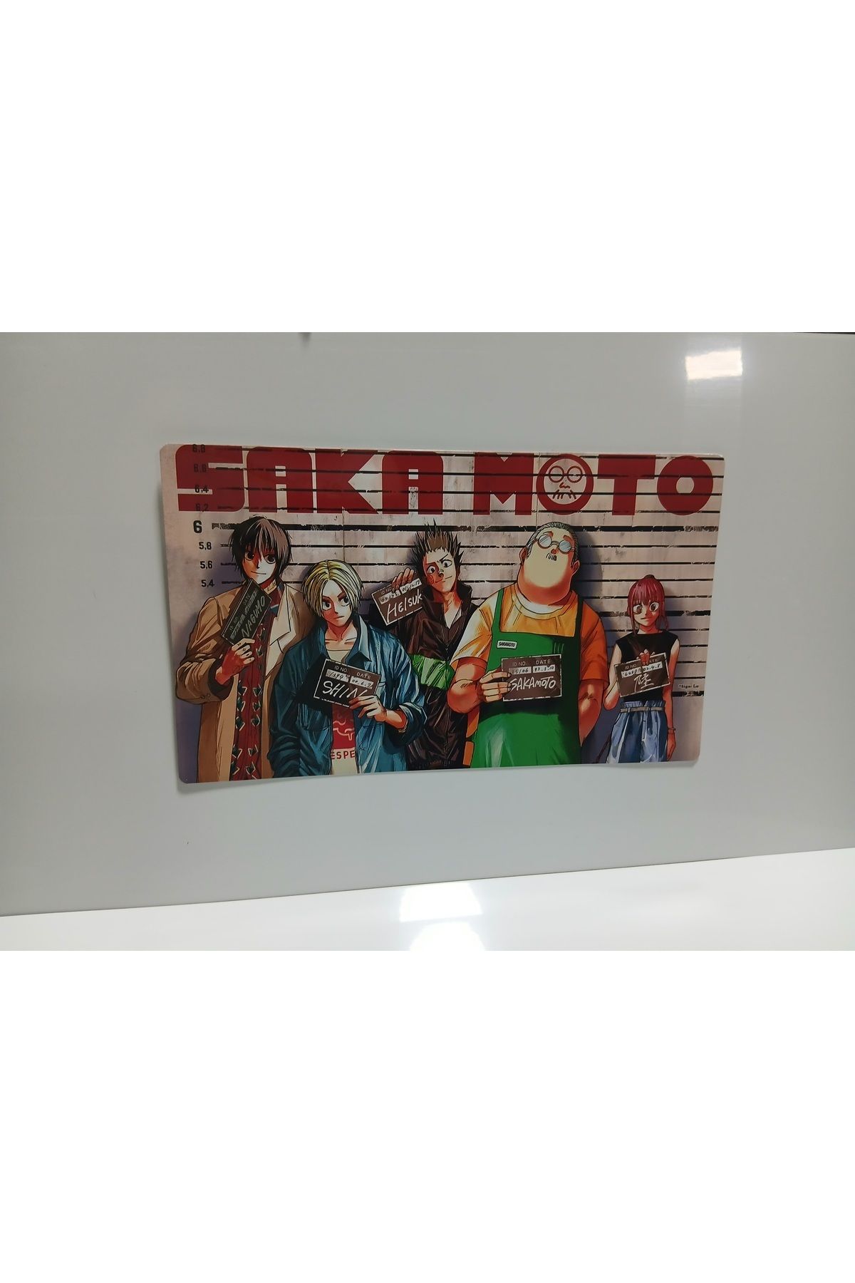 Elioure Özel Tasarım Metal Poster, Şık ve Modern Dekoratif Sanat Parçası