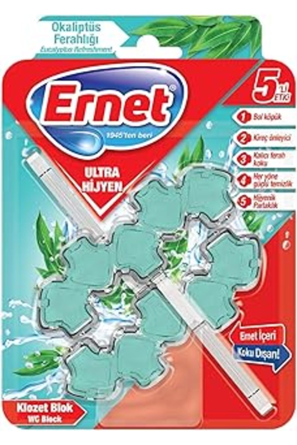 TBSProjects Ernet Klozet Ultra Hijyen Okaliptus Ferahliği 2 X 50 G