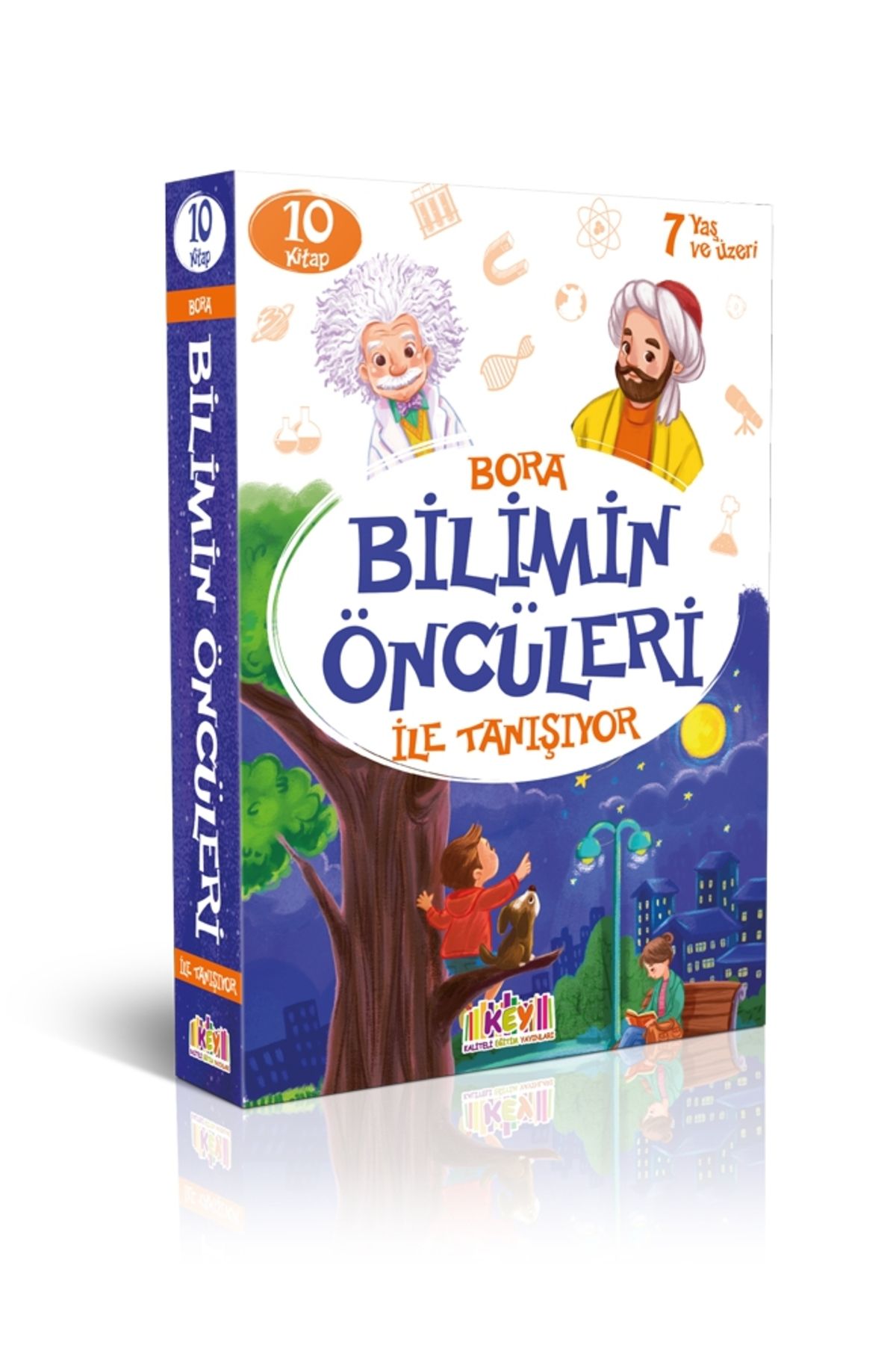 3K YAYIN Kaliteli Eğitim Yayınları (KEY) BİLİMİN ÖNCÜLERİ Hikaye Serisi 10 Kitap 7 Yaş+ (2.SINIF) (3.SINIF)
