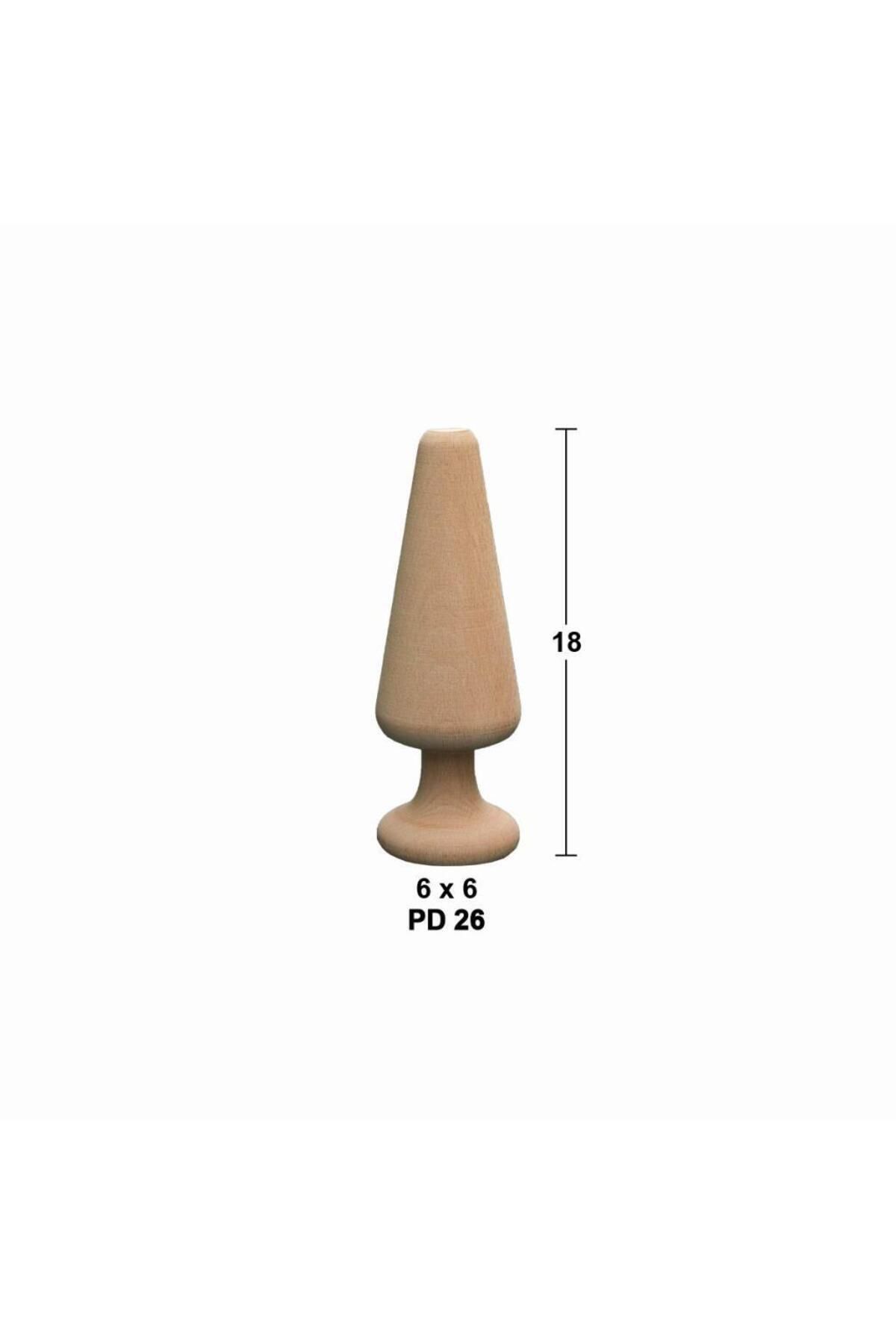 Elioure Boyanabilir Doğal Ahşap Parça PD26, Dekorasyon ve Hobi İçin Güzel Seçenek