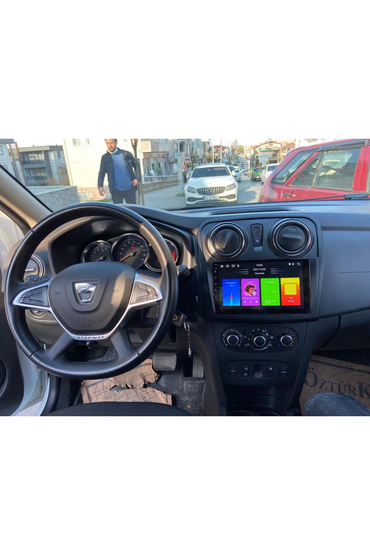 drivetec Dacia Duster Sandero 2014-2020 Android Sistem 8gb ram 128gb hafıza Carplay Destekli Multimedya