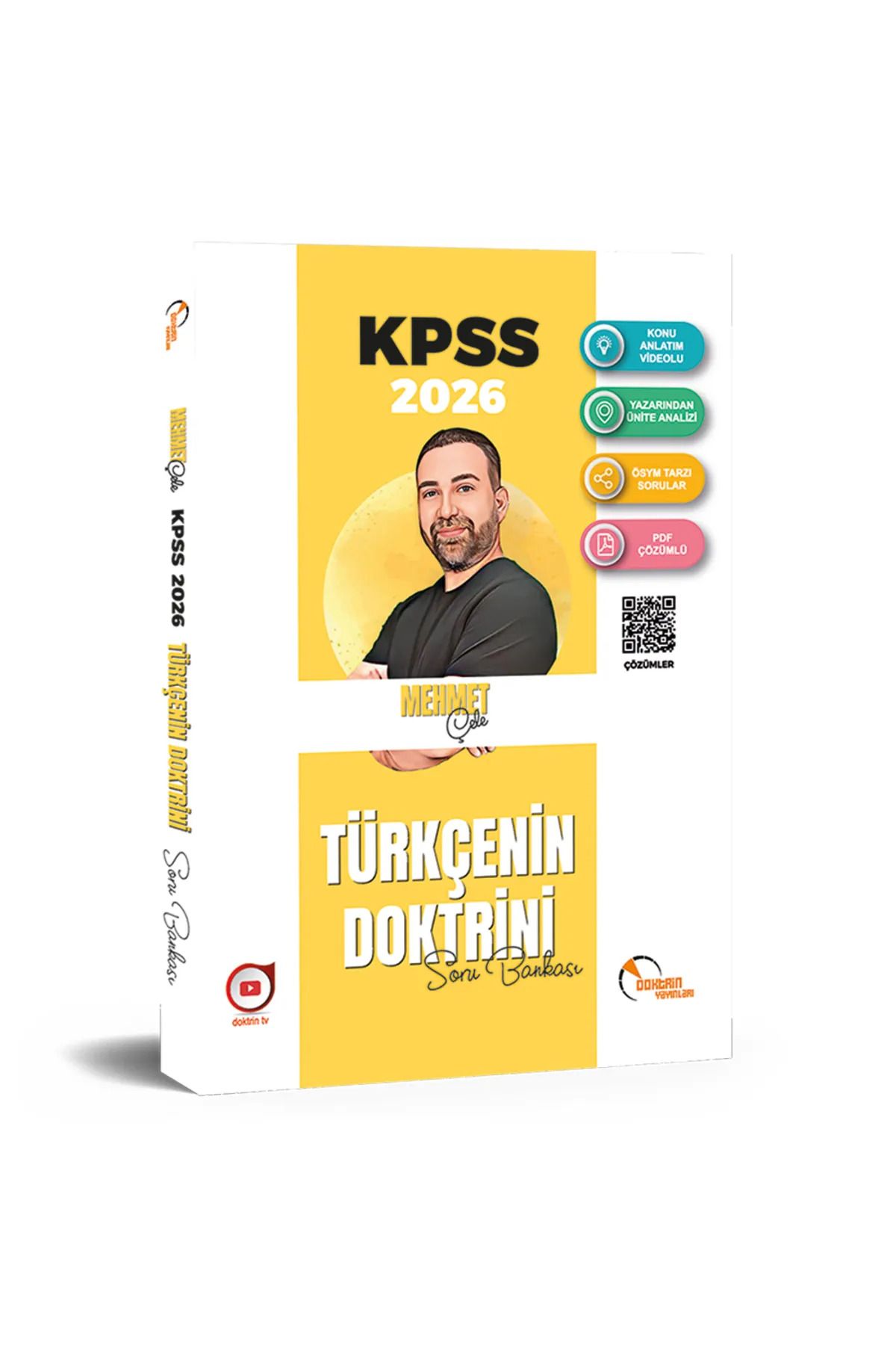 Doktrin Yayınları 2026 KPSS Türkçenin Doktrini Soru Bankası Çözümlü