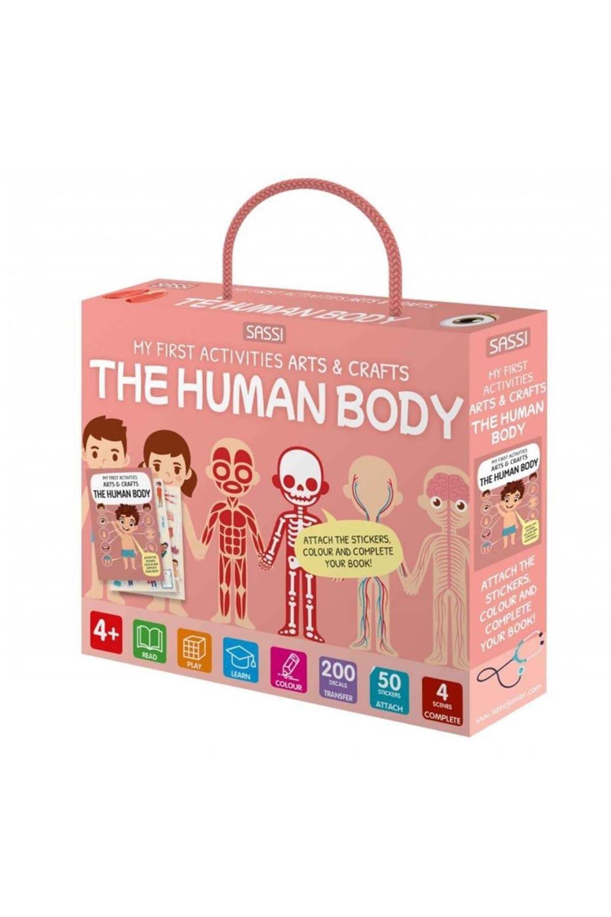 SASSI My First Activities Arts And Crafts - The Human Body