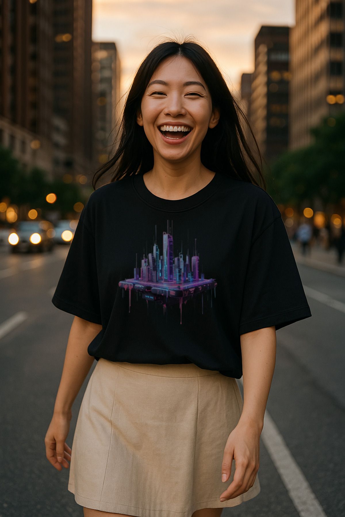 GTFzon Boxy Oversize Unisex %100 Pamuk Premium Baskılı T-shirt