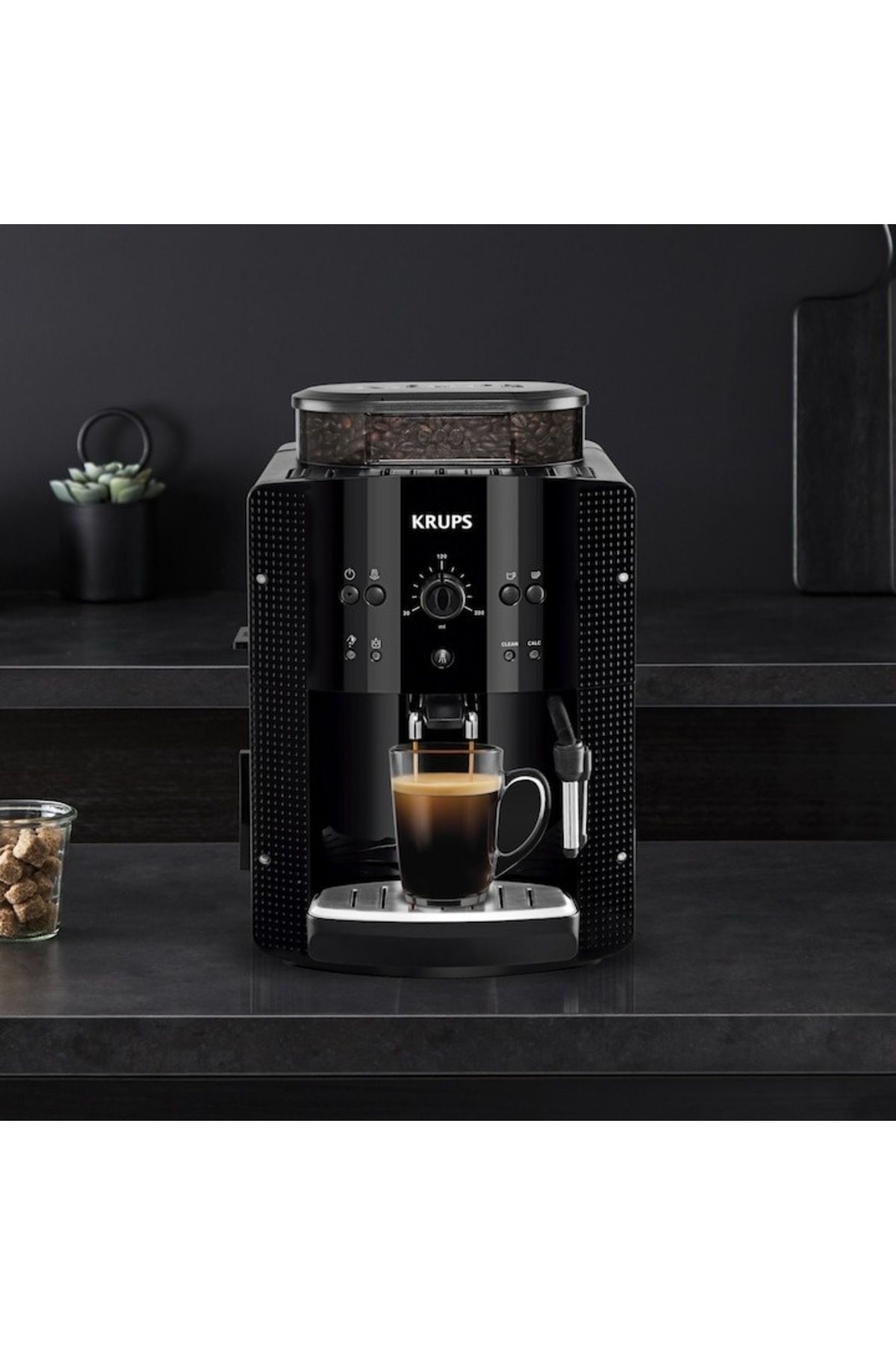 Krups-Krups Espresseria Automatic EA8108 automatic espresso machine, 15 bar, 1.6 l water tank, black 10