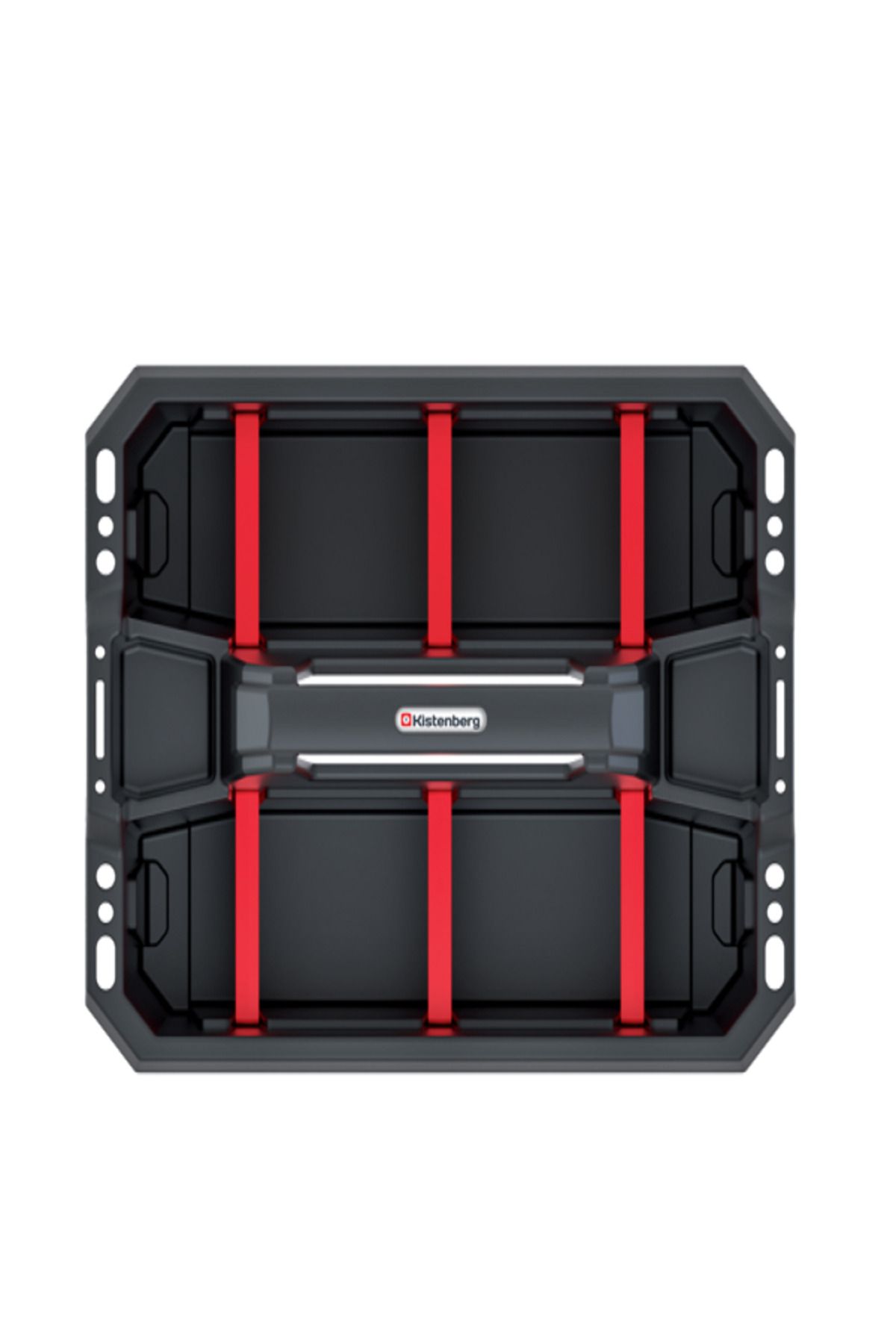 kistenberg-Cargo Plus 40 Multi-Compartment Workshop Tool Carrier Tray with Ergonomic Handle 1