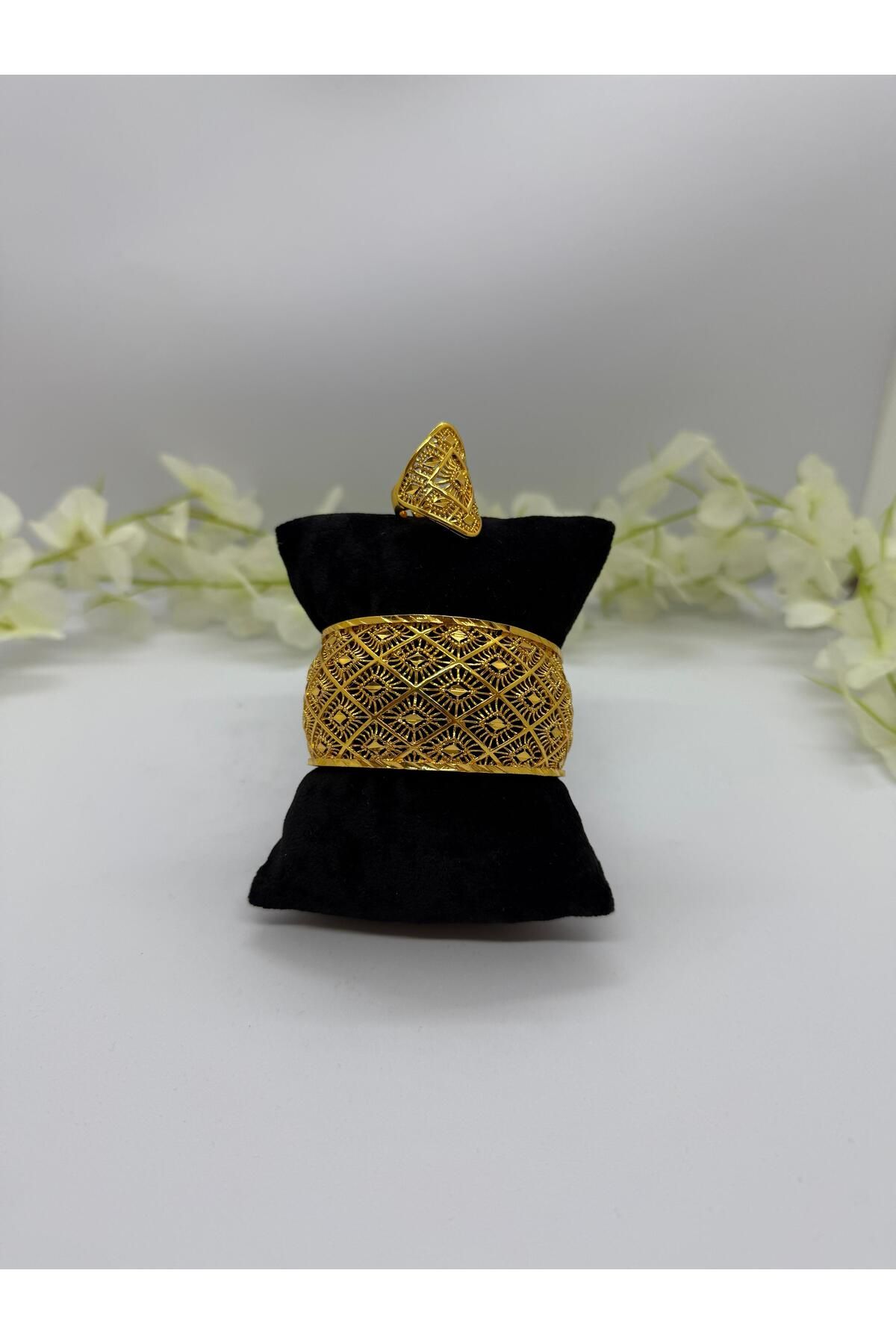 Constanza Exclusive 22 Ayar Altın Kaplama Sultan Esintisi Kombin Lvd654