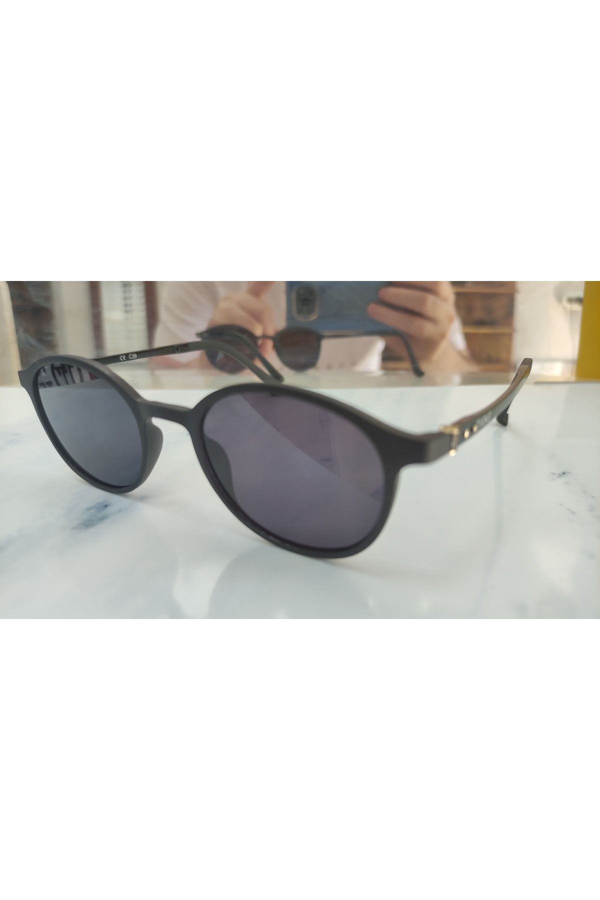 EVOKE Berlin 48ekt C.39 Unisex Güneş Gözlüğü(Mat Siyah)