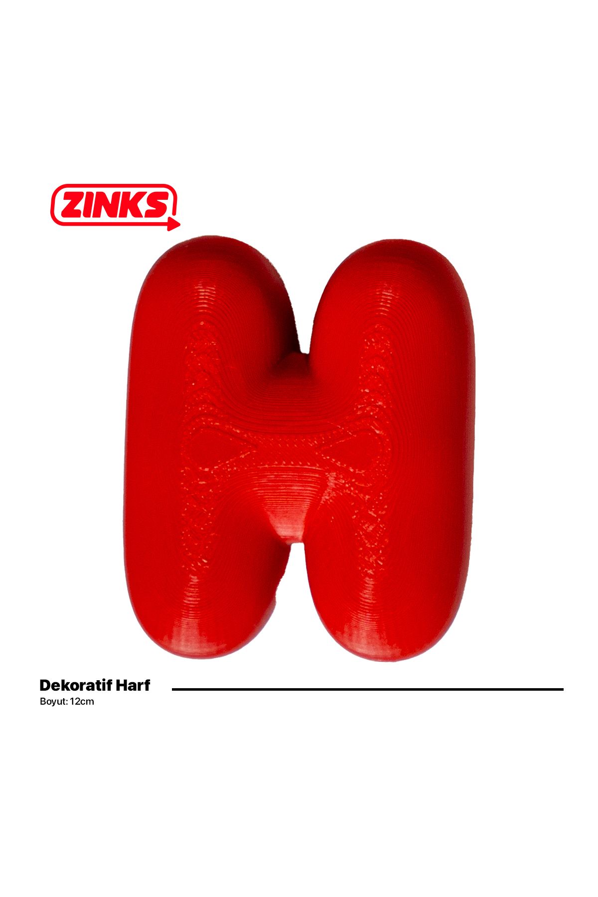 Zınks Store Kişiye Özel İsim & Harf Duvar Dekor