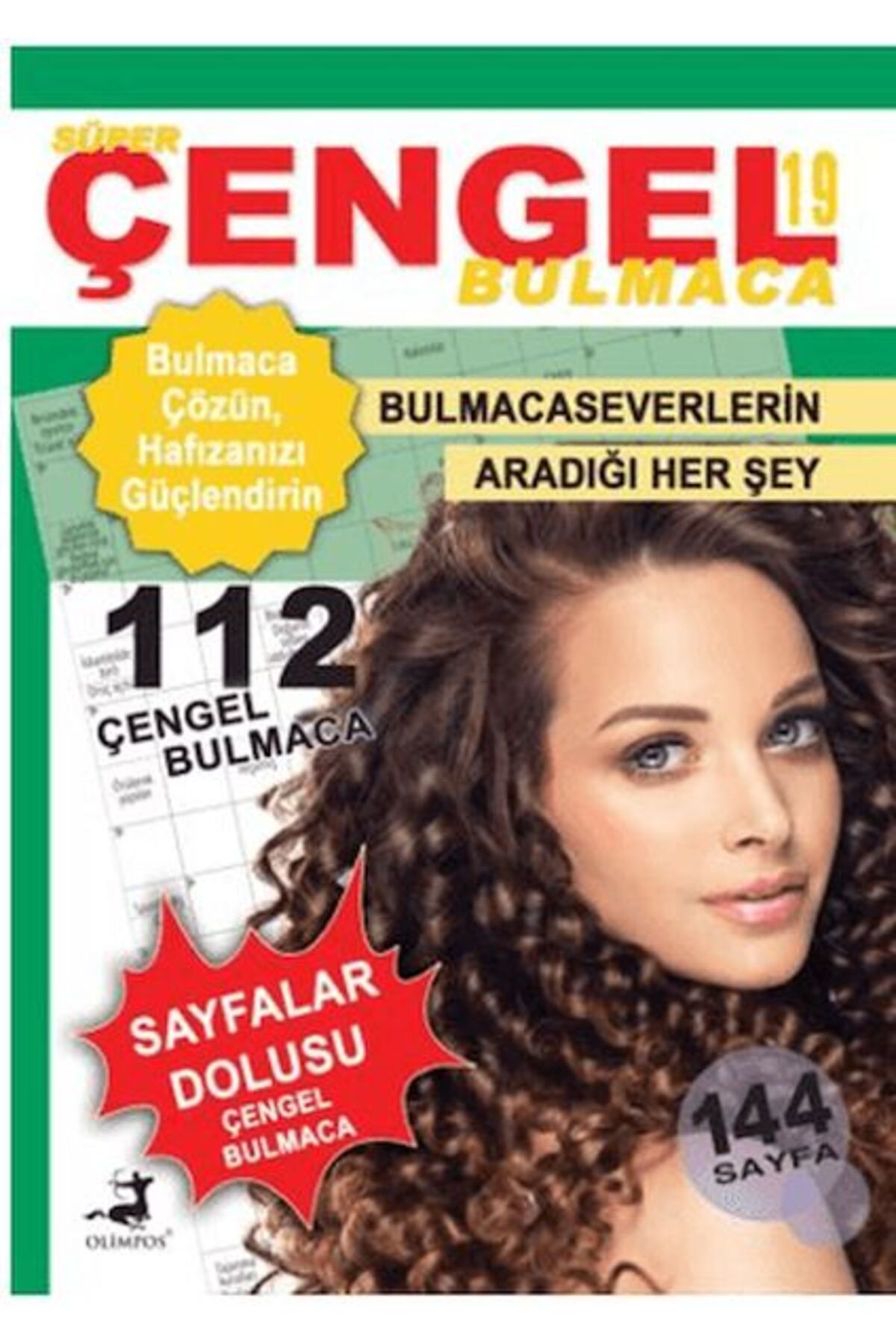 Olimpos Yayınları Süper Çengel Bulmaca 19 - Olimpos