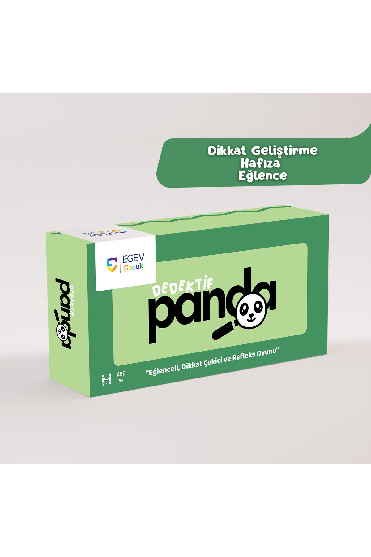 EGEV ÇOCUK Dedektif Panda Kutu Oyunu