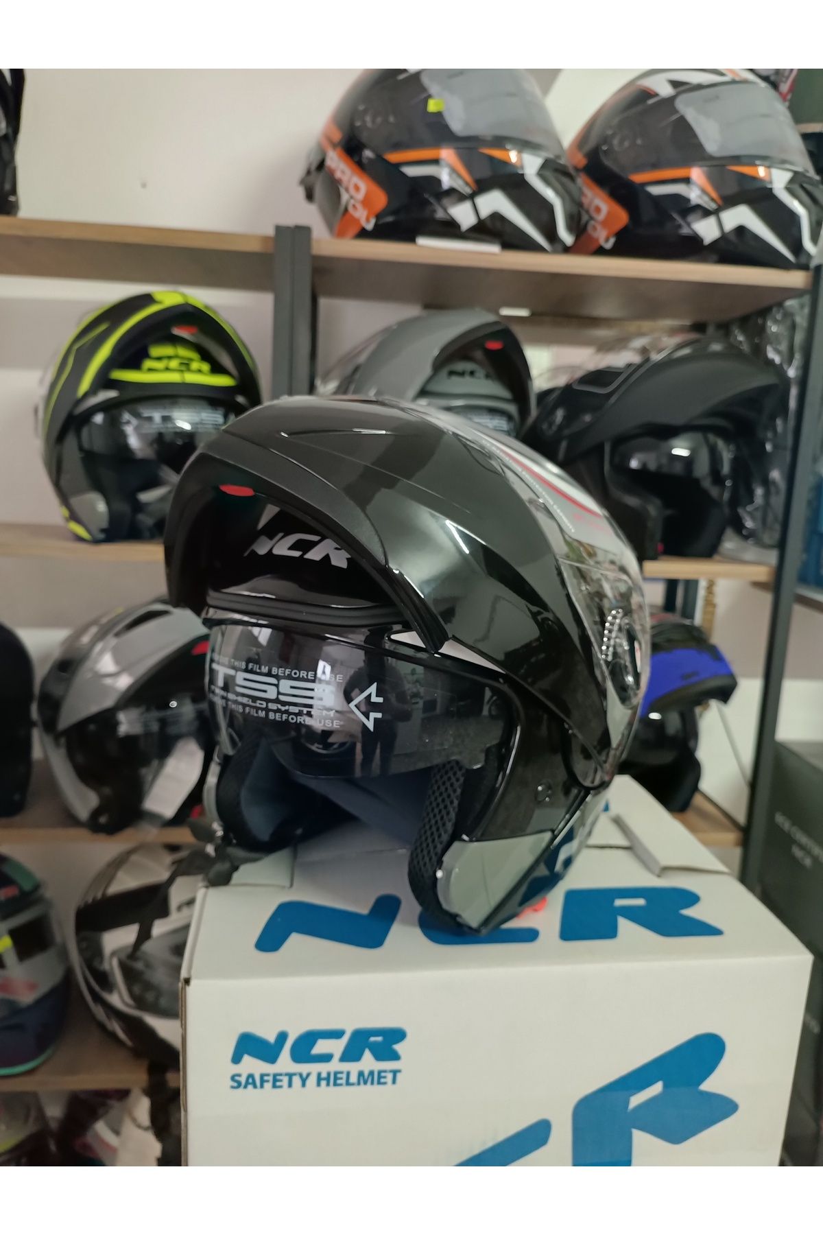 NCR ÇENE AÇILIR KASK