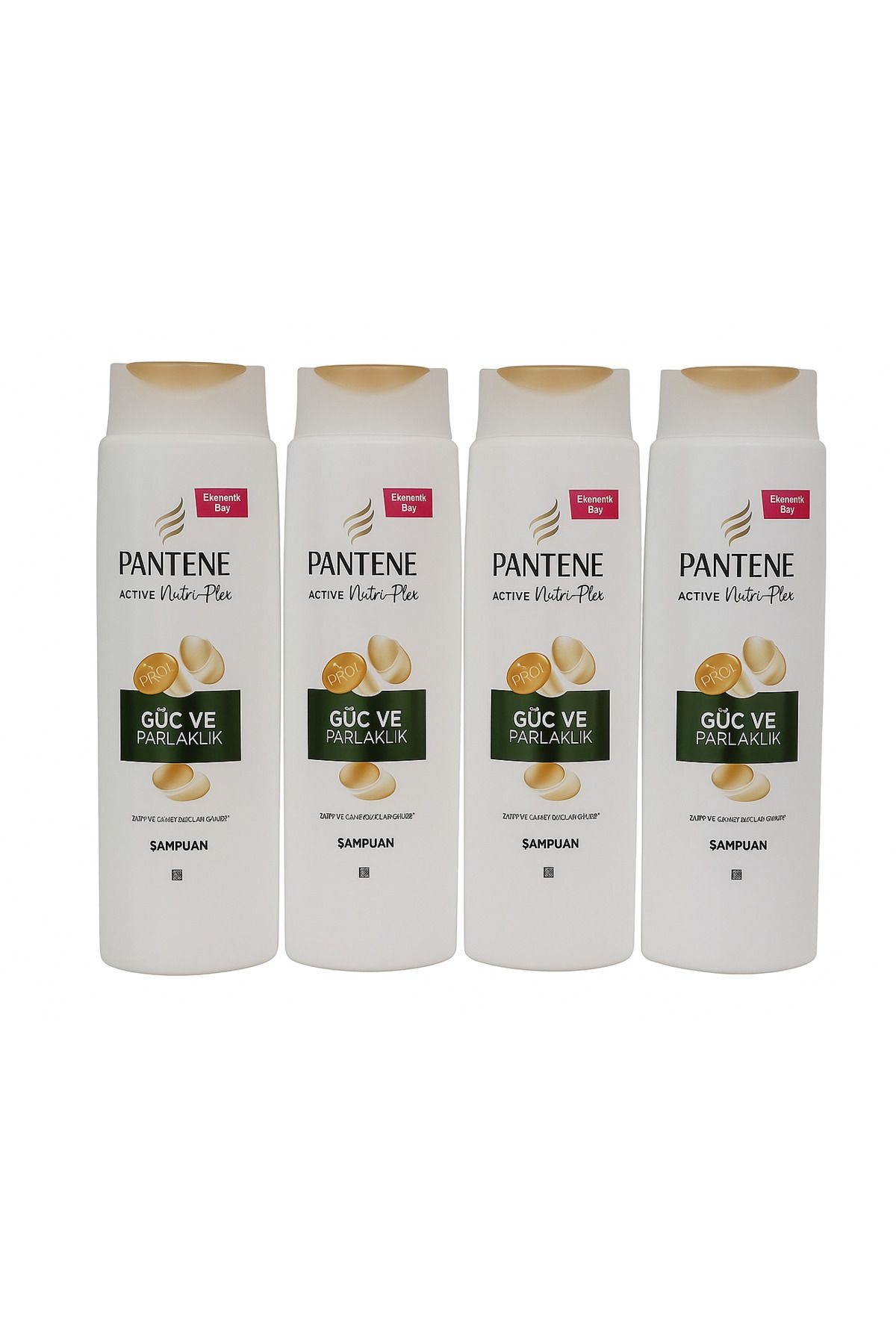 Pantene GÜÇ VE PARLAKLIK ŞAMPUANI 625 ML X 4 ADET
