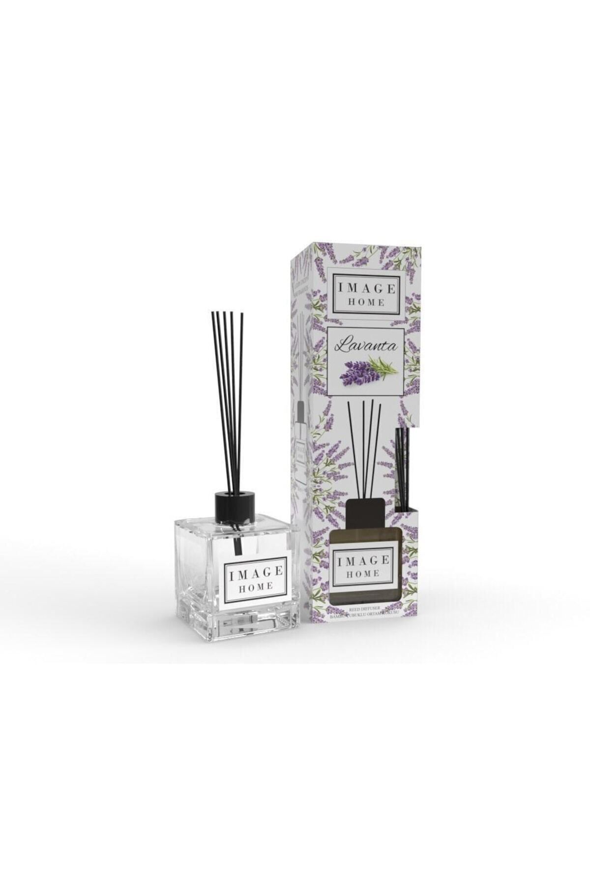 Elioure Lavanta Kokulu Bambu Çubuklu Oda Kokusu, 100ml, Renkli ve Kalıcı Ferahlatıcı Aroma