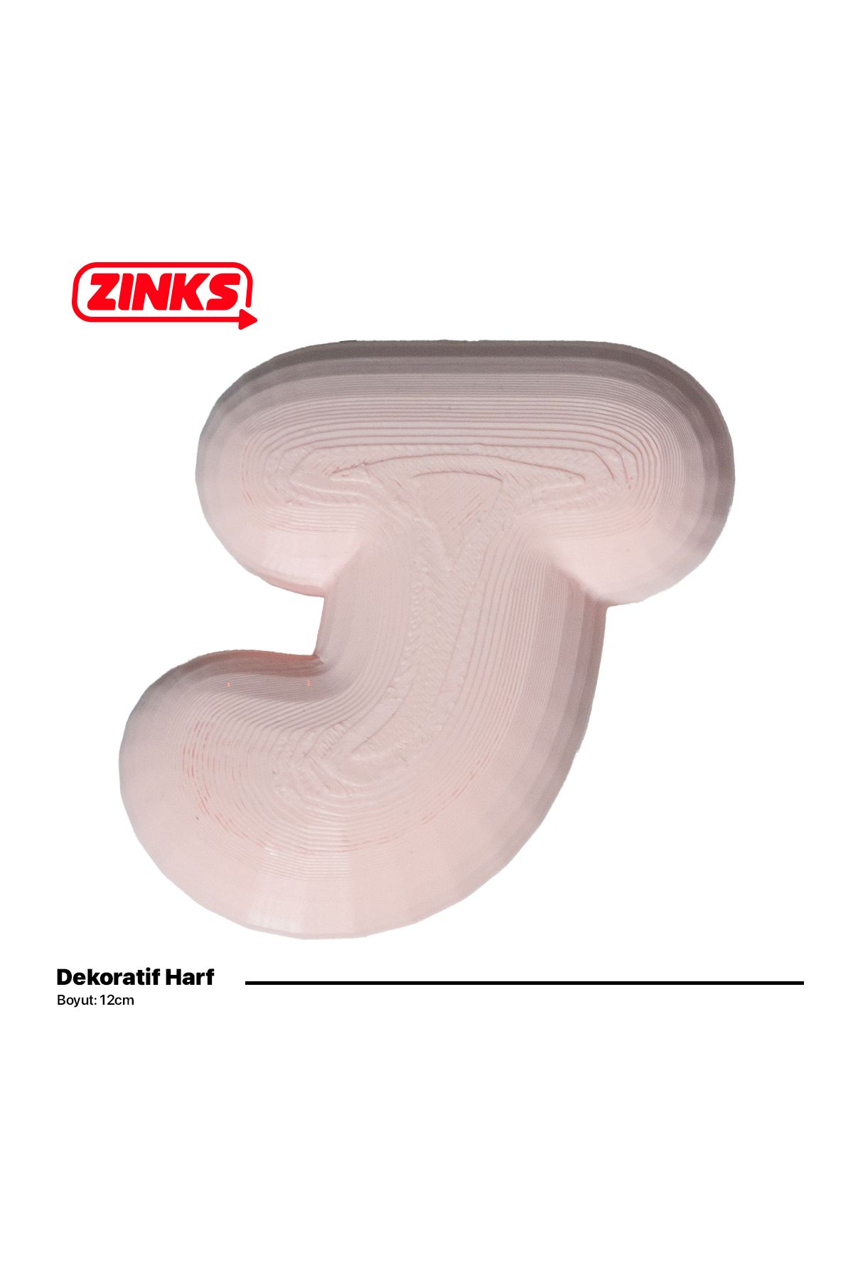 Zınks Store Kişiye Özel İsim & Harf Duvar Dekor