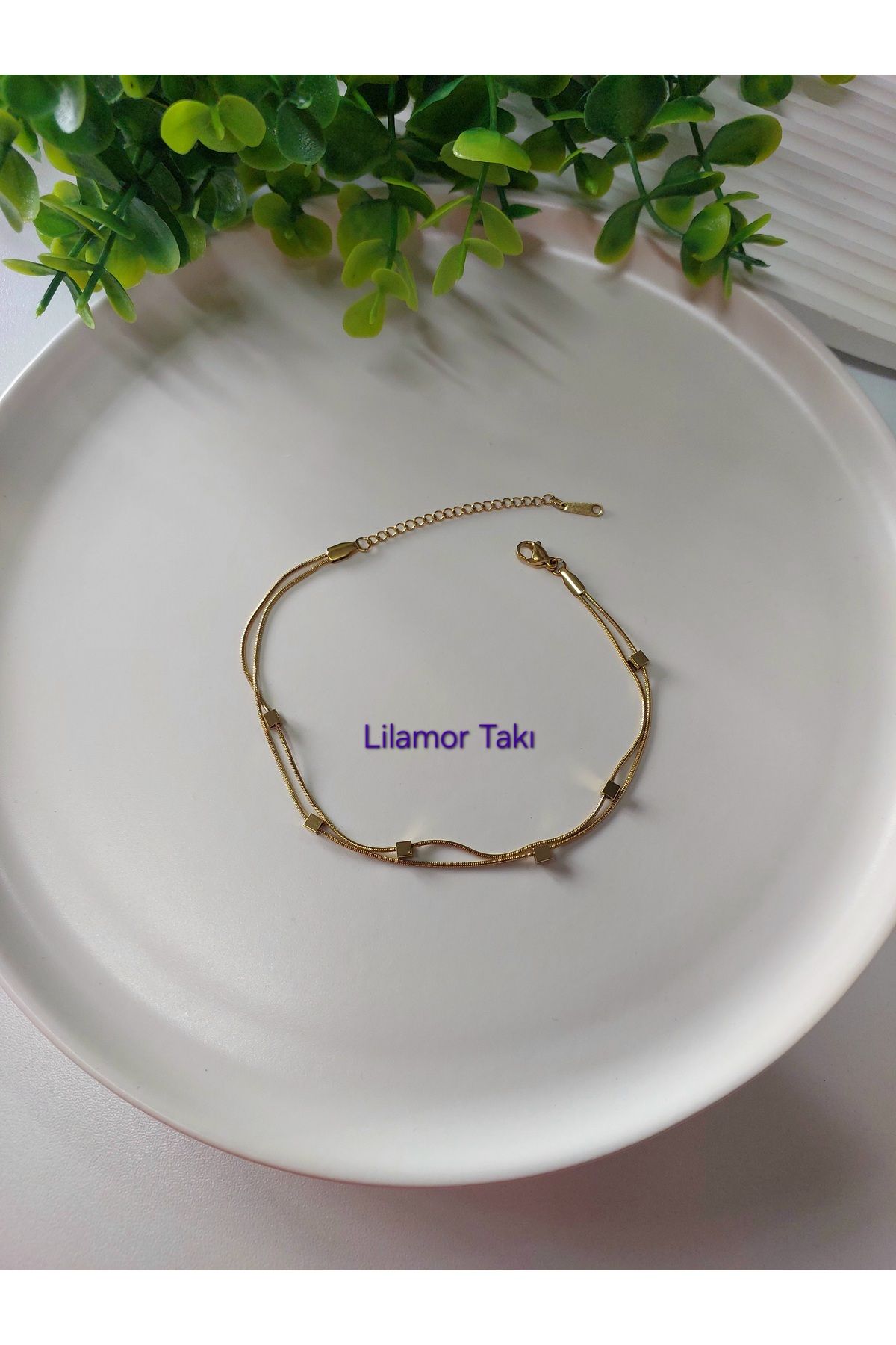 Lilamor Çelik Dorika Halhal