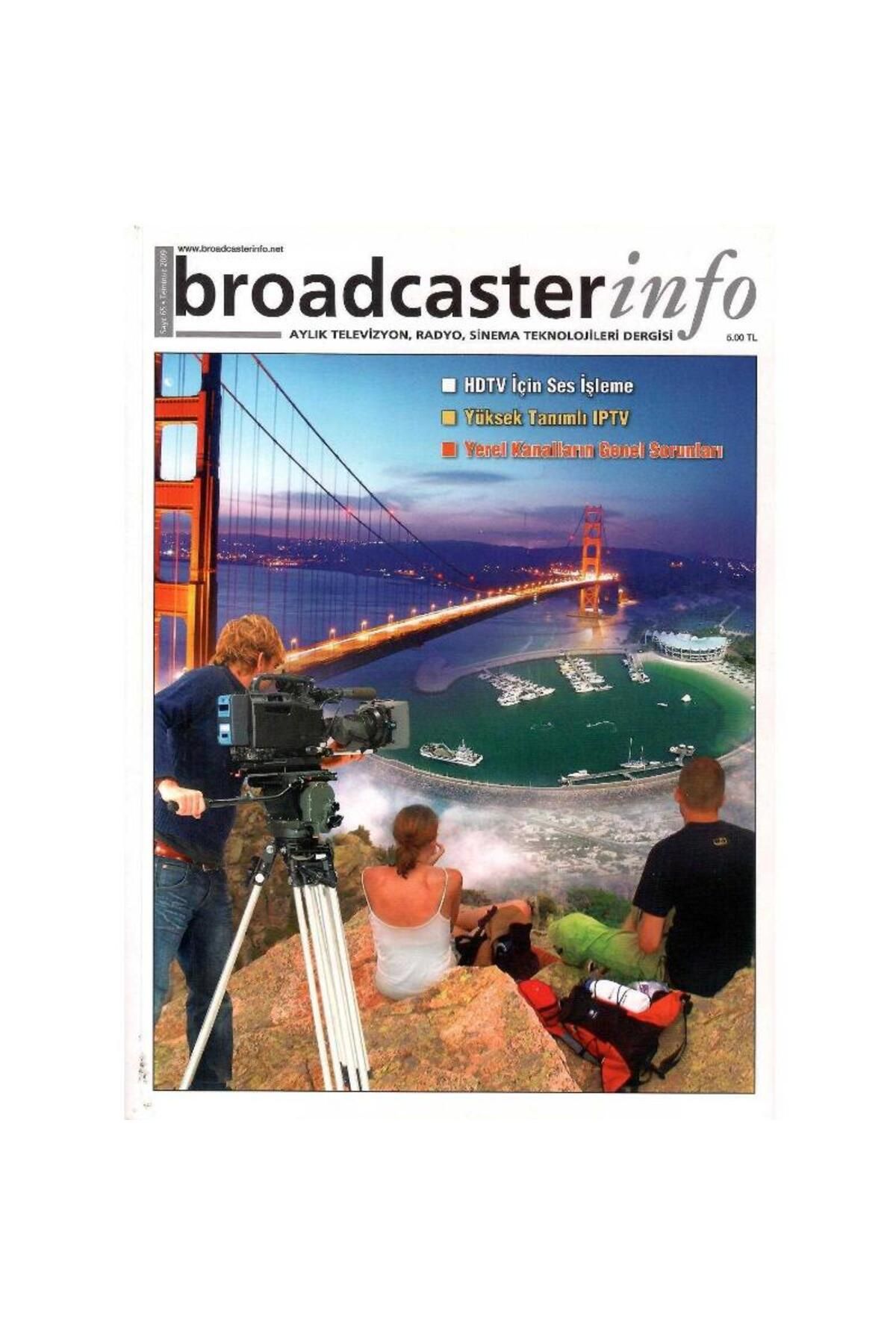 Kişisel Yayınlar Broadcasterinfo: HDTV için Ses İşleme (Sayı: 65-Temmuz 2009 Retro Koleksiyon Eski Baskı)