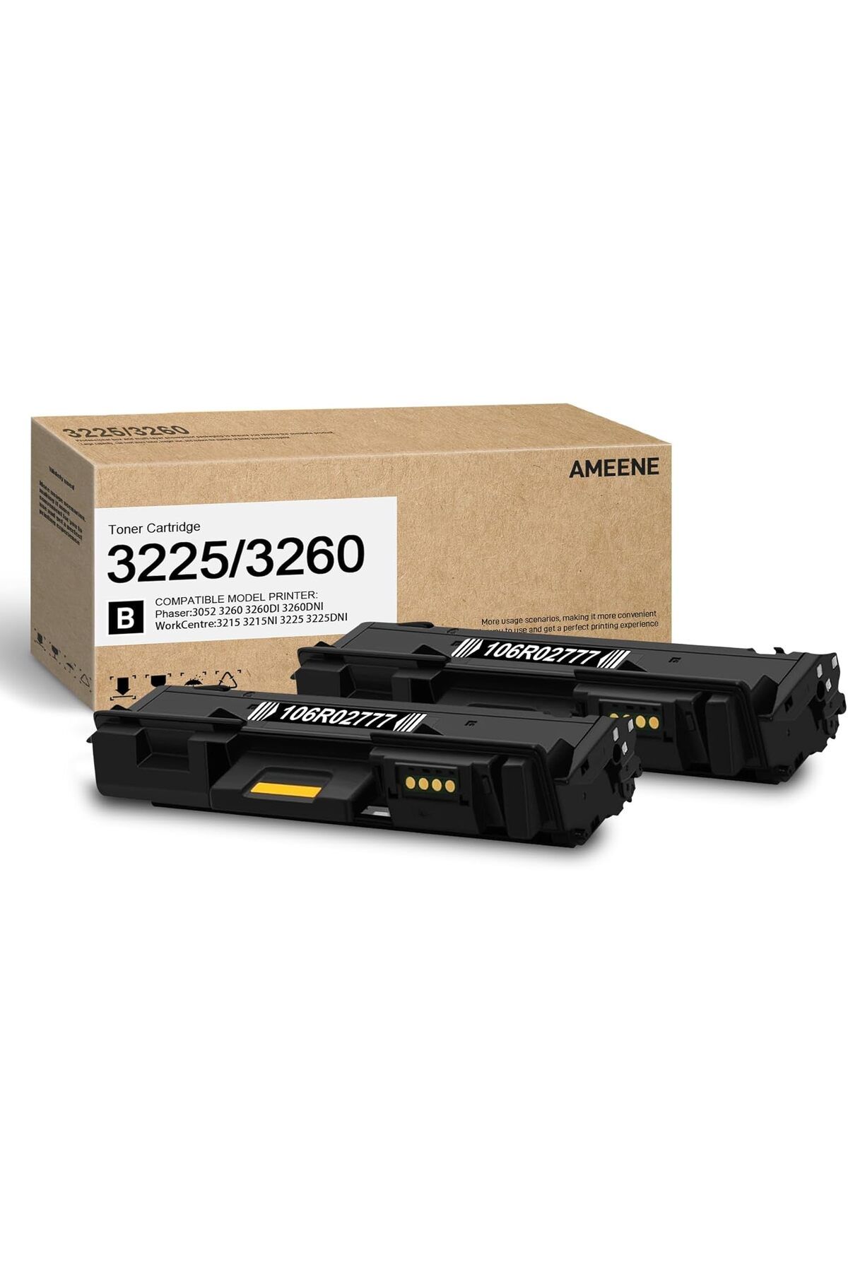 Xerox MUADİL WorkCentre 3225 3225DNI 3215 3215NI Phaser 3260 3052 3260DI 3260DNI 2ADET