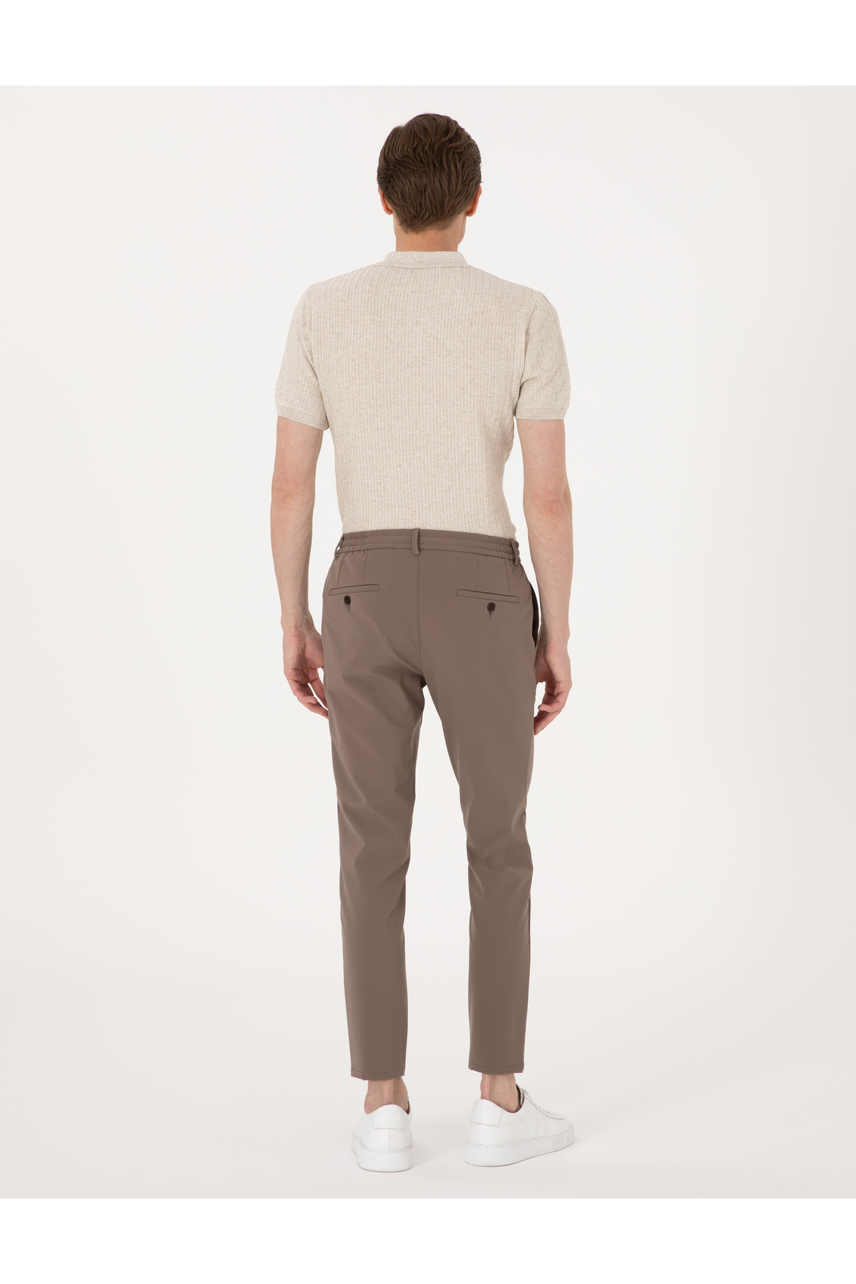 شلوار مردانه راسته فاق نرمال | پیر کاردین Pierre Cardin 2163496 - تصویر 4