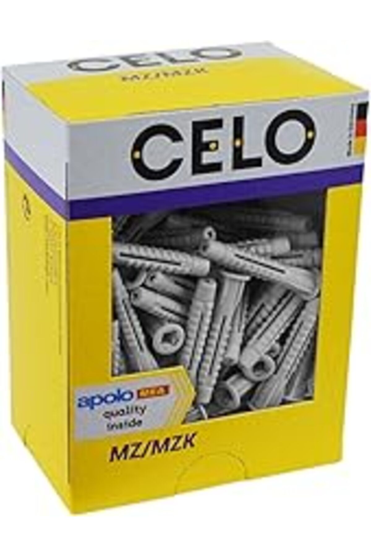 Pazarcan Celo/Apolo Mea Mzk Istaka Düz Mzk Çap 6 X 41 Mm Naylon