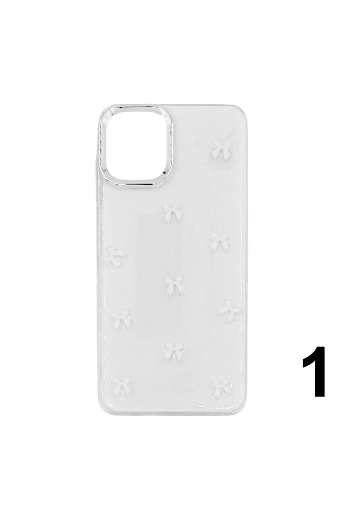 Nettech Samsung Galaxy A06 Uyumlu Taşlı Seri Arka Koruma Kılıf (Şeffaf