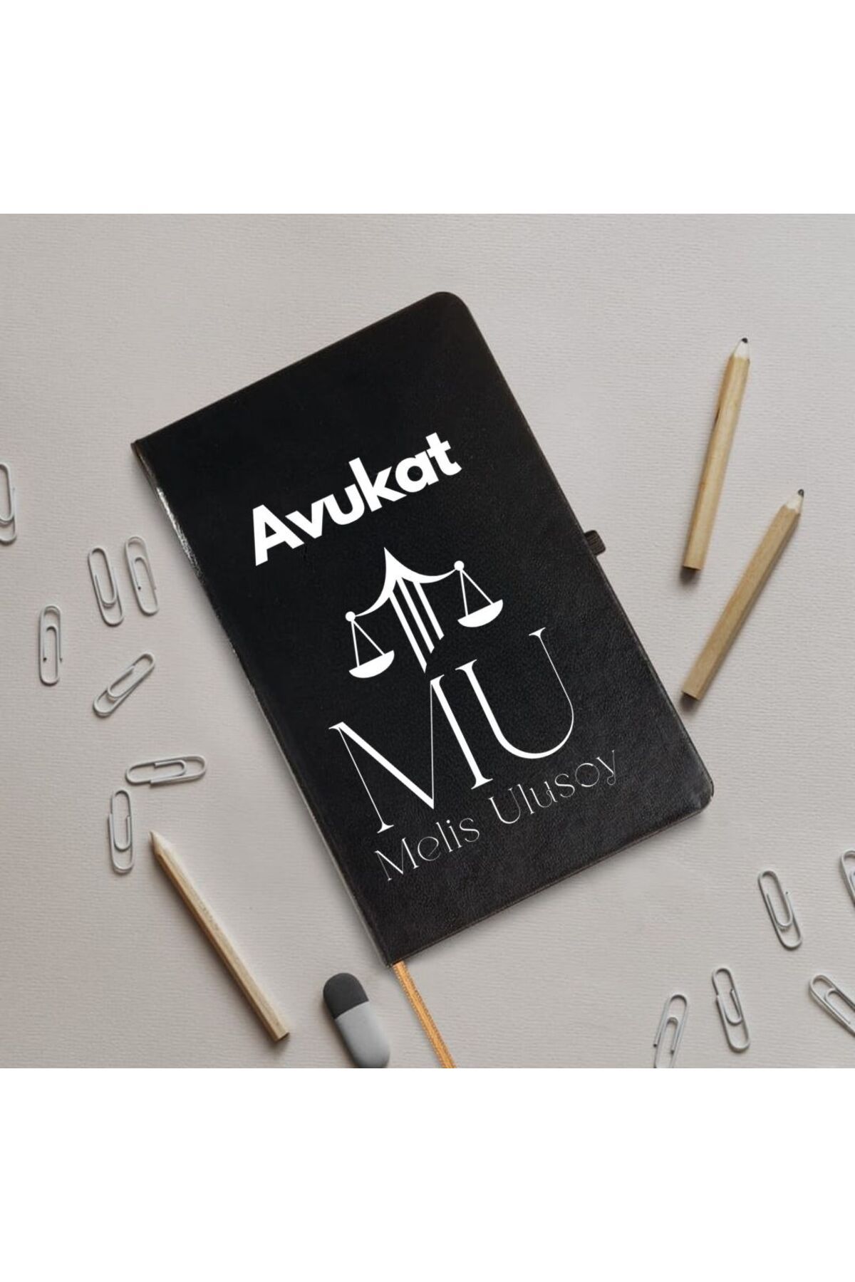 Çılgıntrend-Notebook with Special Name Written Design for Lawyers 2
