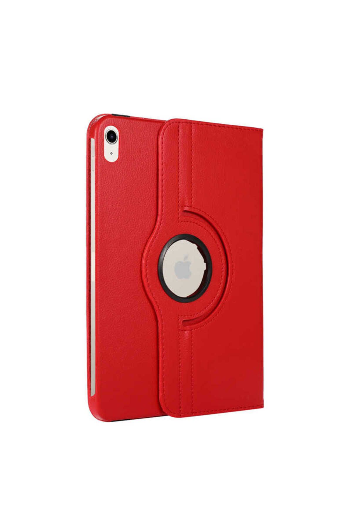 Coolacs Apple iPad A16 11.Nesil (A3354-A3355) 360 Dönebilen Pu Deri Standlı Tablet Kılıfı