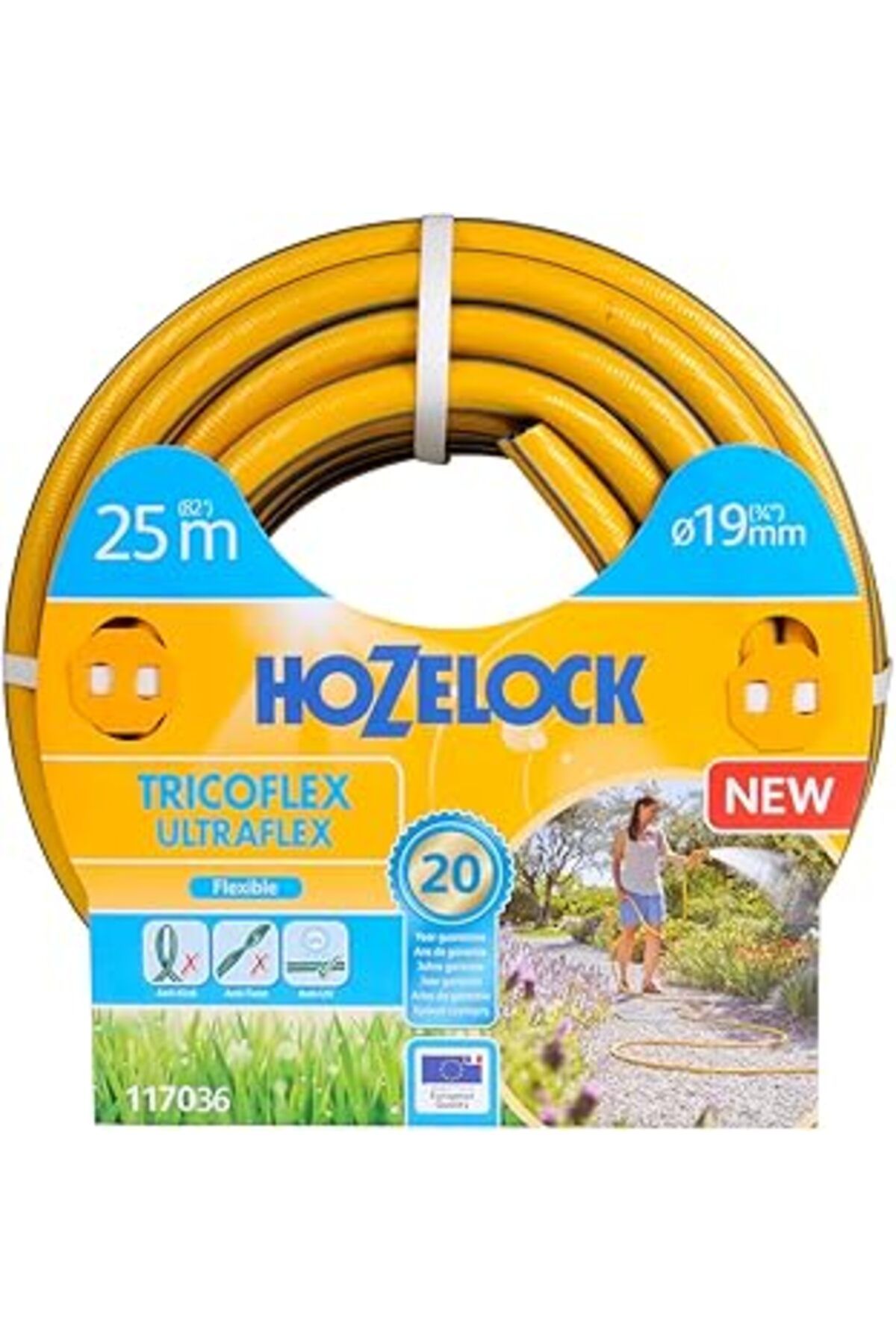 Pazarcan Hozelock 117036 25M Tricoflex Ultraflex 19Mm