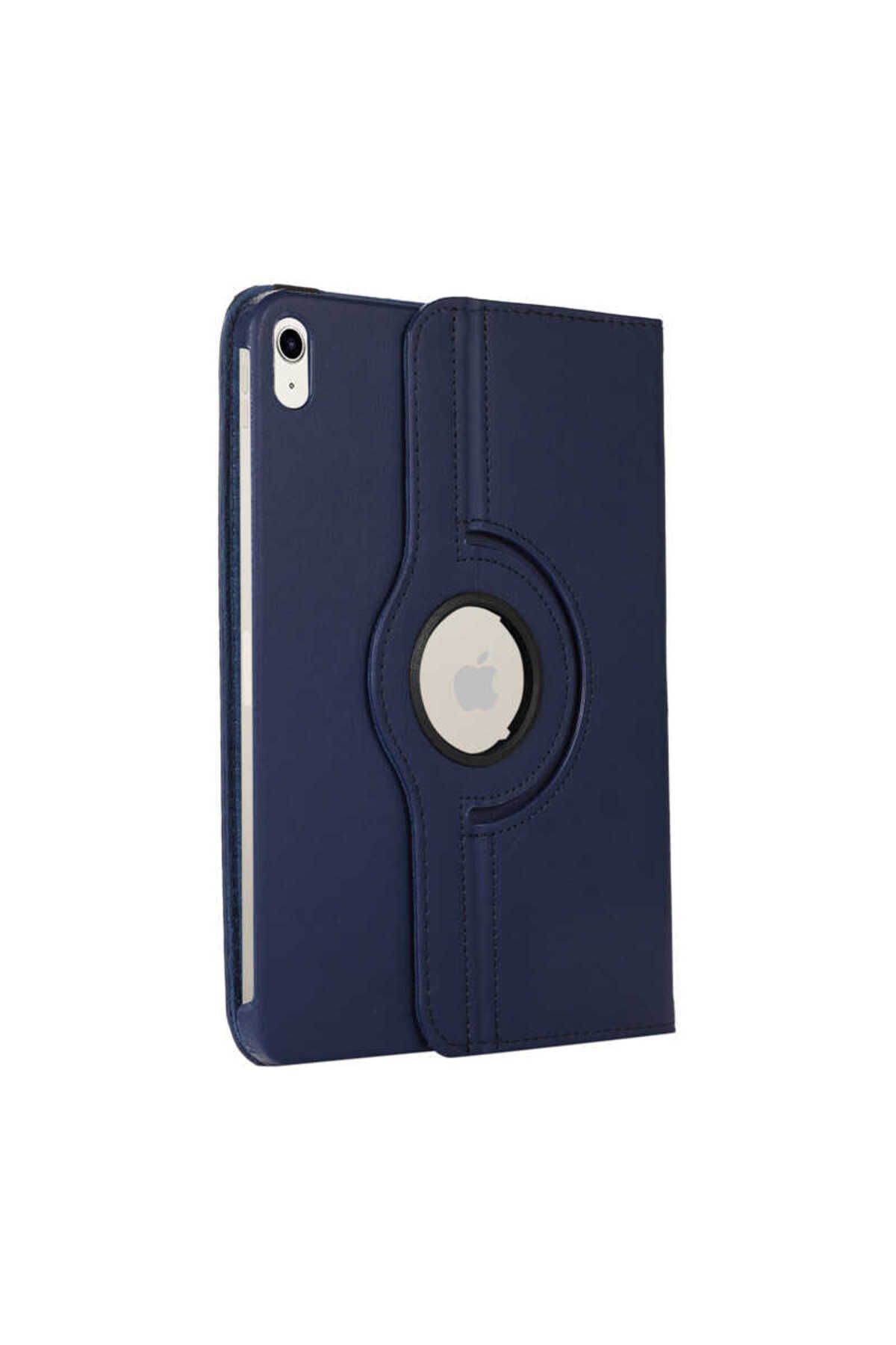 Coolacs Apple iPad A16 11.Nesil (A3354-A3355) 360 Dönebilen Pu Deri Standlı Tablet Kılıfı