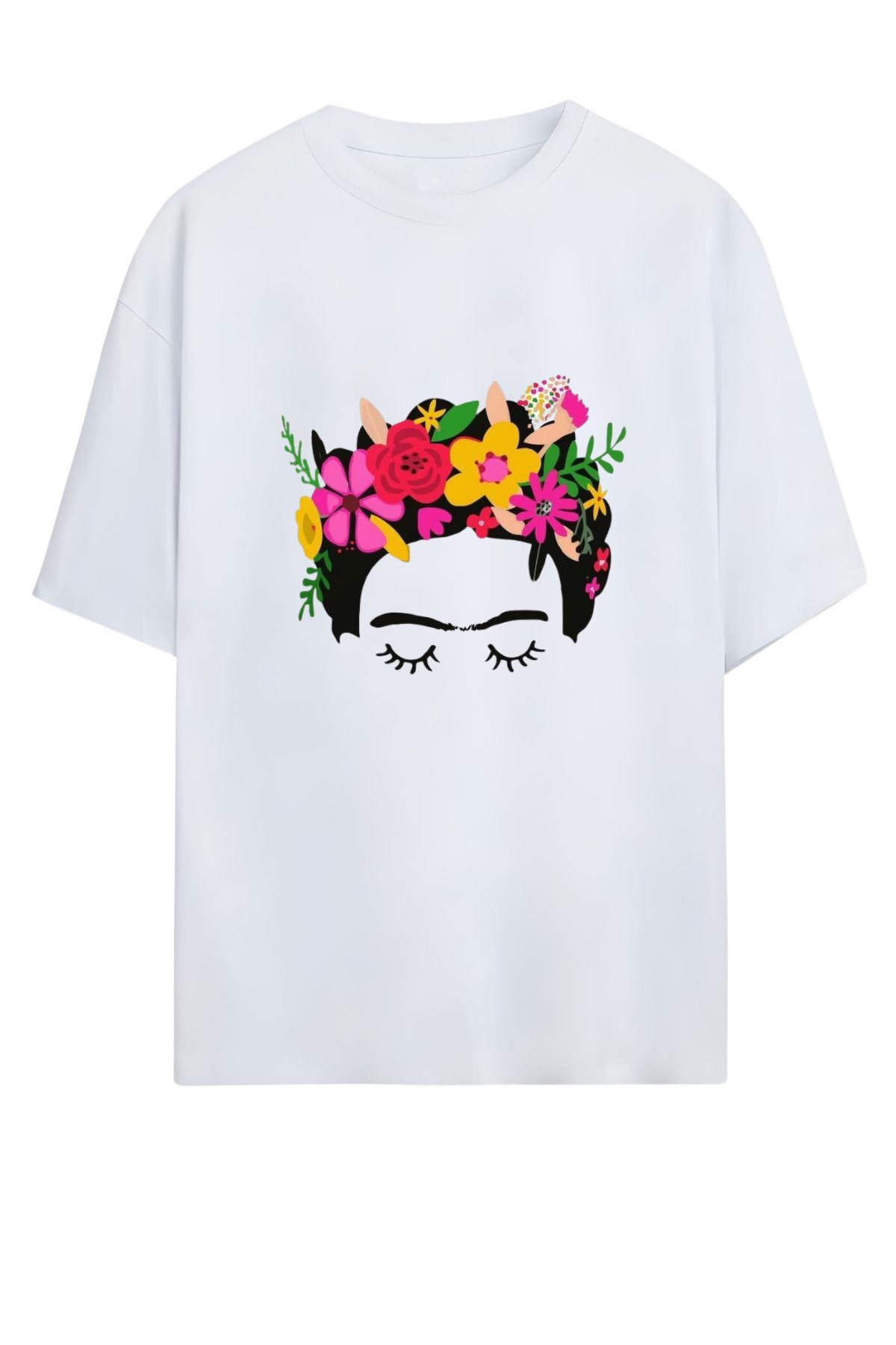 MAGORS GraffTee Unisex %100 Organik Pamuk Bisiklet Yaka Illustrasyon Baskılı Özel Tasarım T-shirt