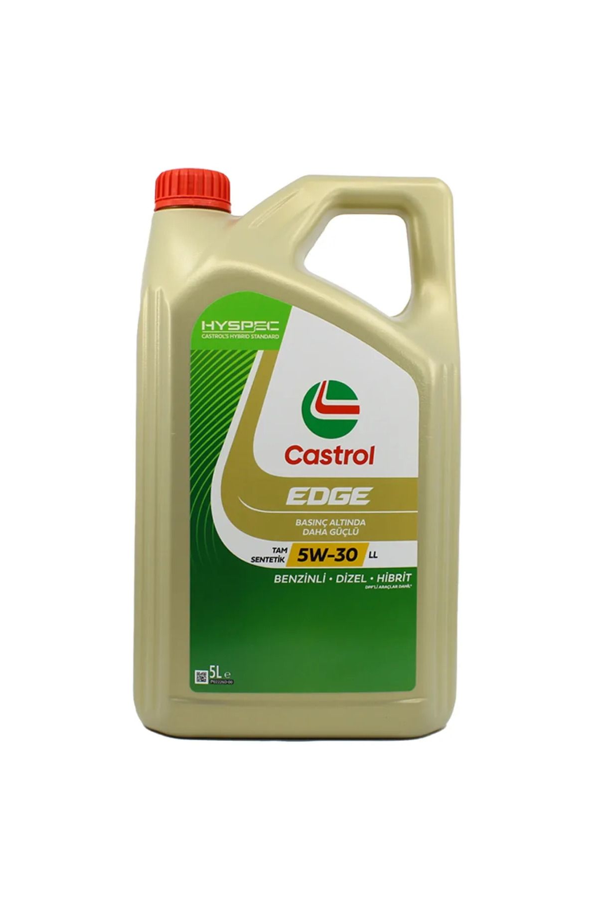 CASTROL Edge 5w30 Ll 5 Lt Tam Sentetik Partiküllü Motor Yağı