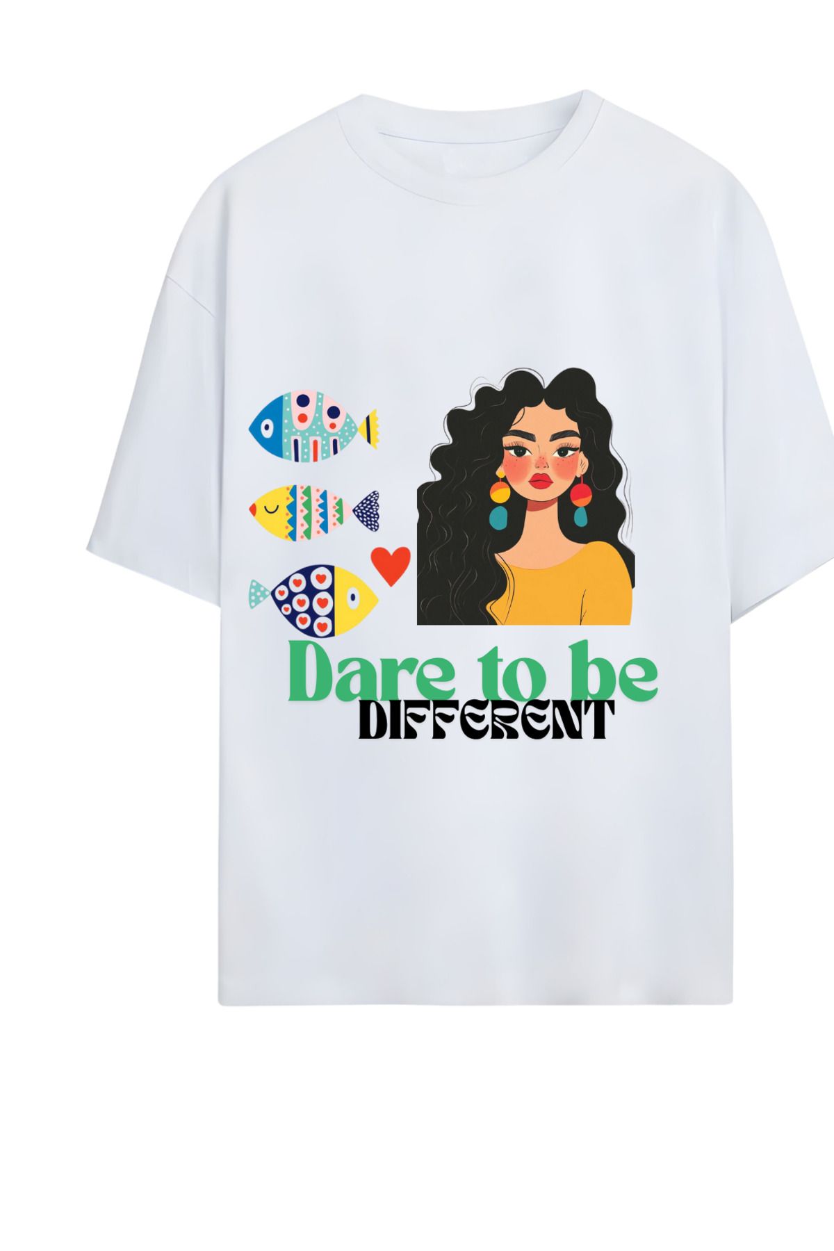 MAGORS GraffTee %100 Organik Pamuk Bisiklet Yaka Illustrasyon Baskılı Özel Tasarım T-shirt
