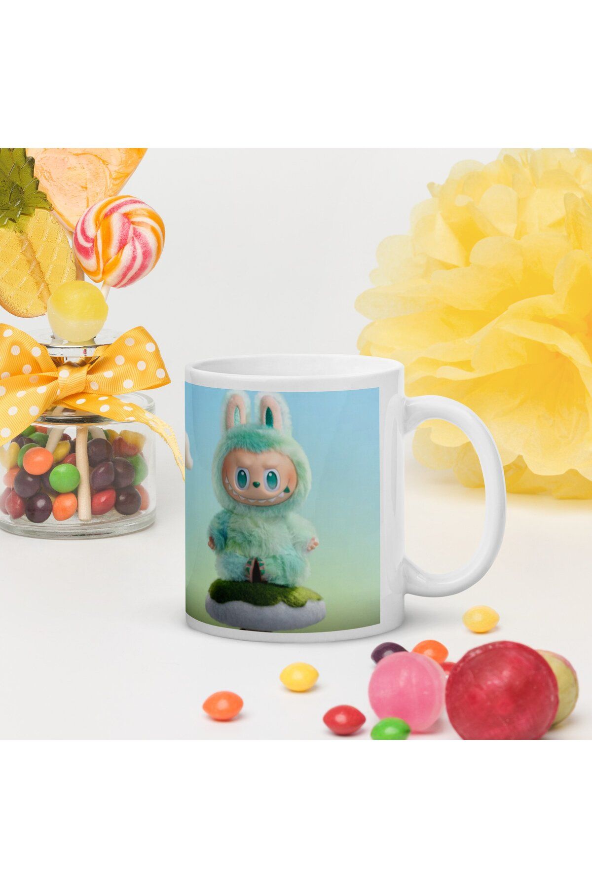 Intisimo-Ceramic mug, LABUBU, Serenity, 330ml 3