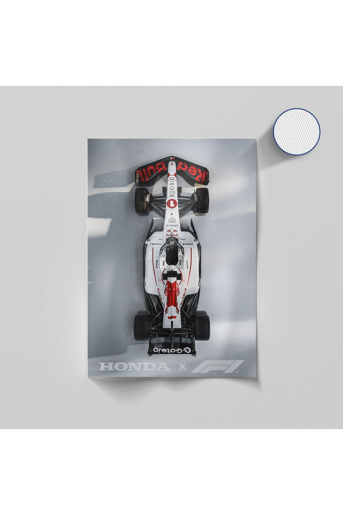 Yzc Store Honda - F1 Tablo - Formüla 1 Yarış Arabası Tablo - Araba Kanvas Tablo