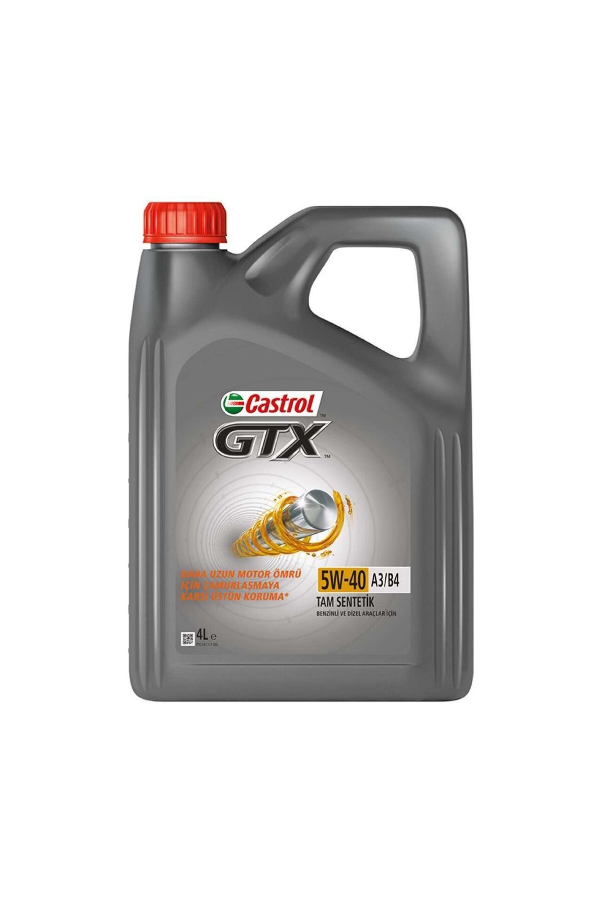CASTROL Gtx 5w-40 A3/b4 Motor Yağı 4 Lt