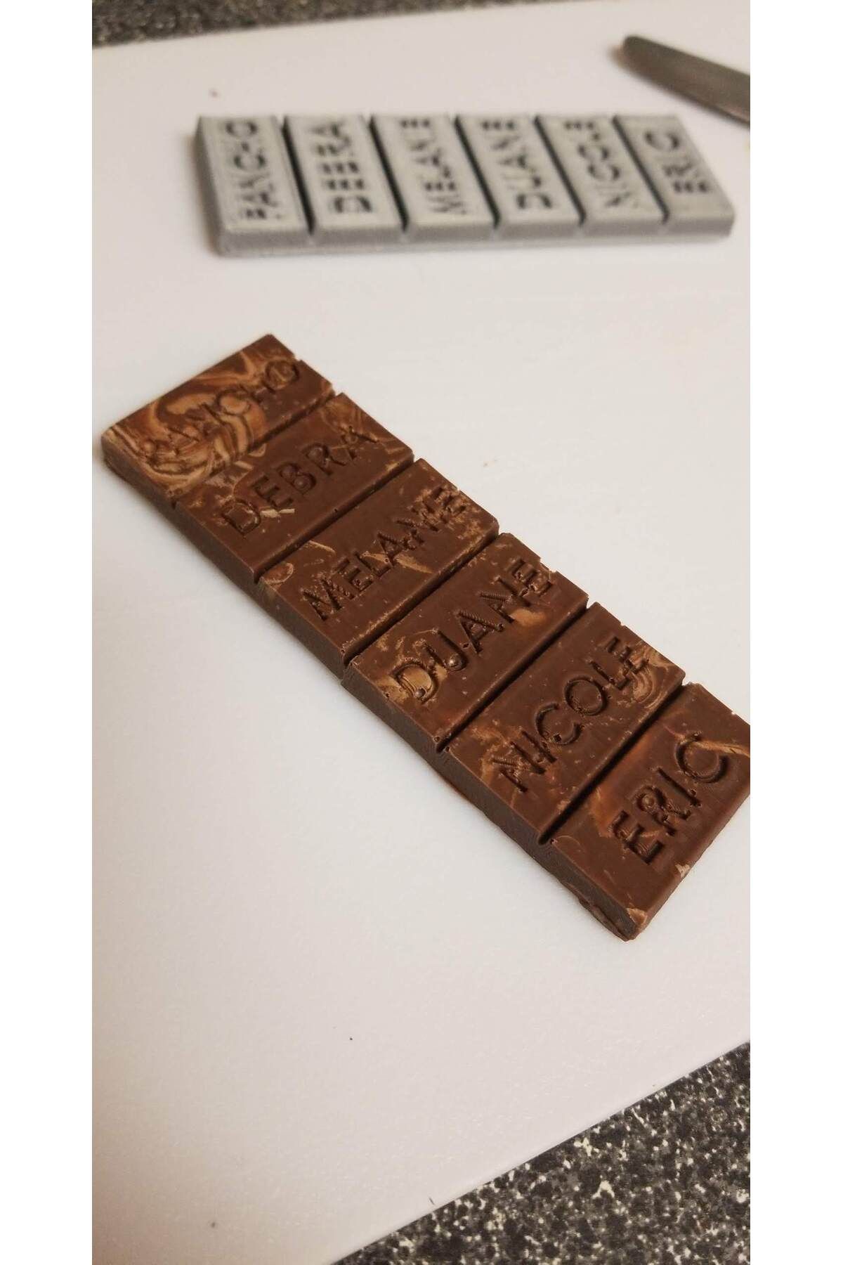talaşoğlu Özel çikolata bar kalıbı