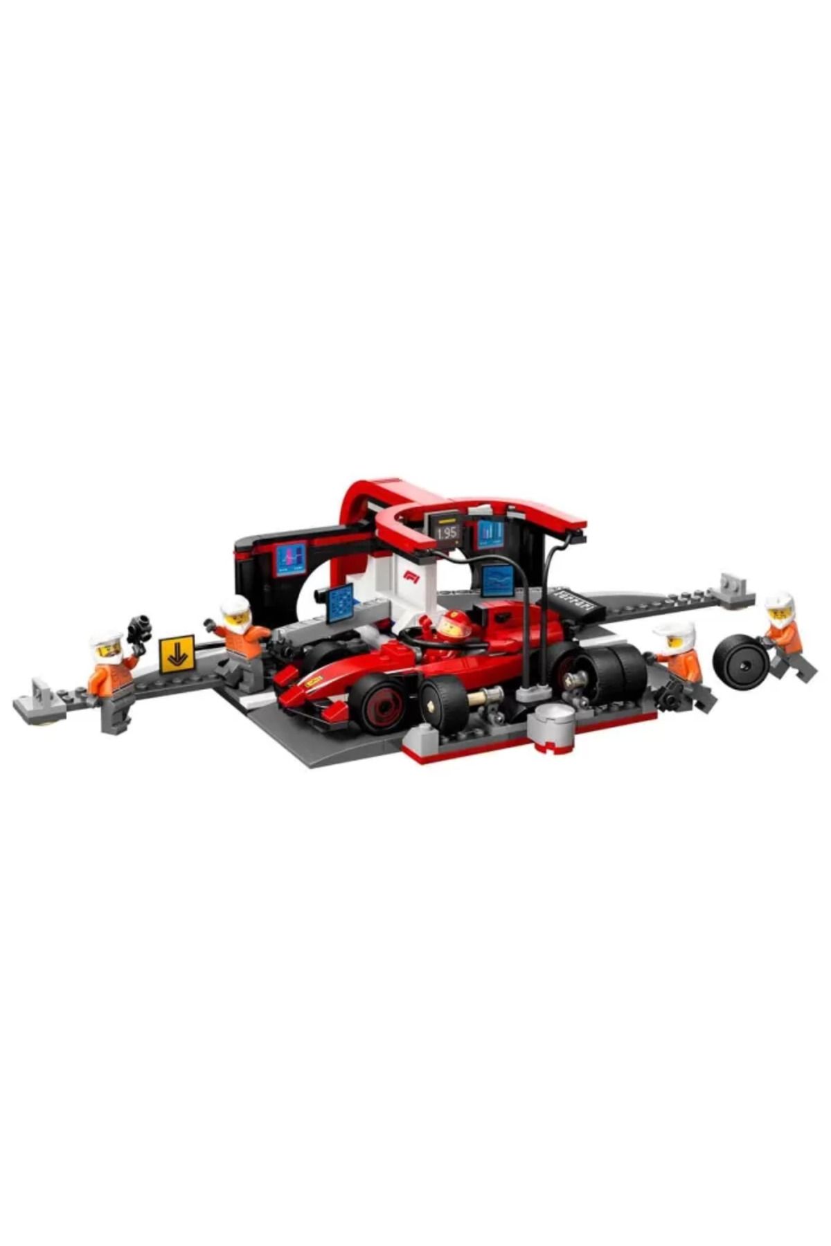 Angel Of Life LEGO City Ferrari Arabalı F1 Pit Stop ve Pit Ekibi 60443