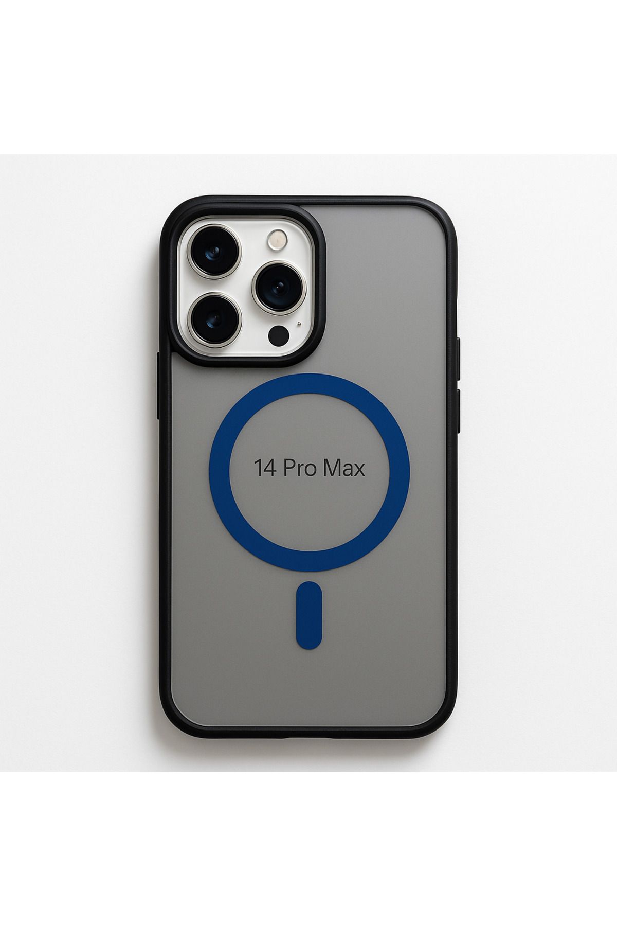 ADR Apple Iphone 14 Pro Max Kılıf Mat Magsafe Şarj Özellikli Darbe Önleyici Hassas Buton Yumuşak Kenar