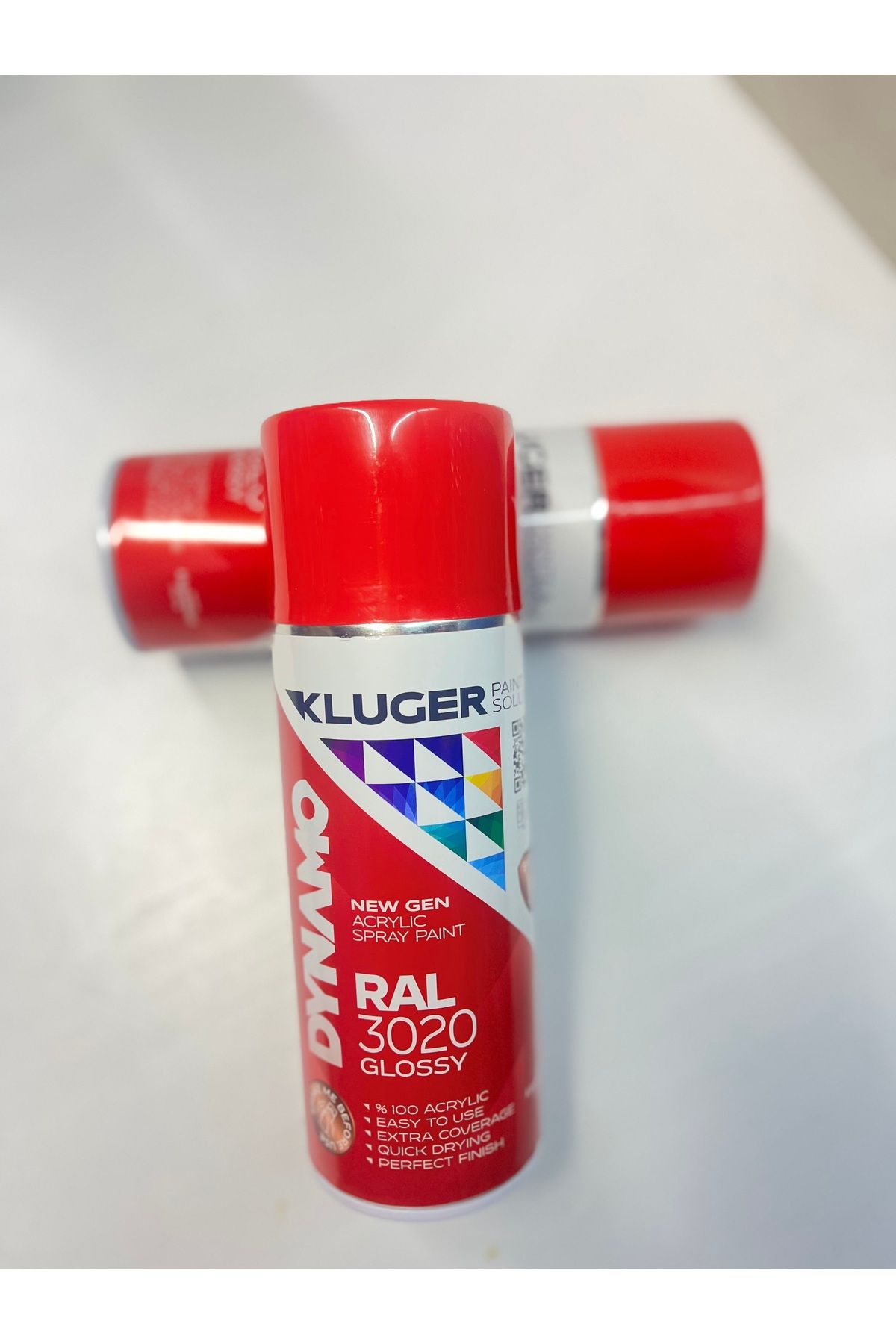 Kandemirler yapi malzemeleri Kırmızı Parlak Sprey Boya Kluger Kandemirler