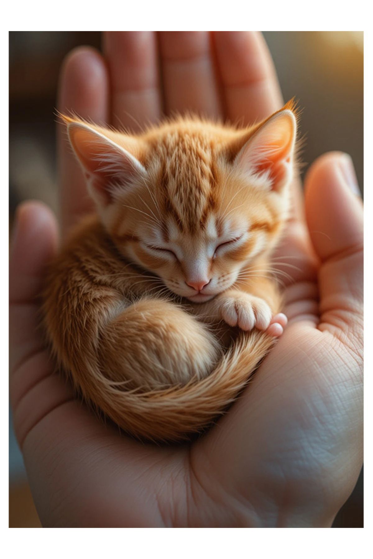 Bedeko Yavru Kedi Mdf Tablo