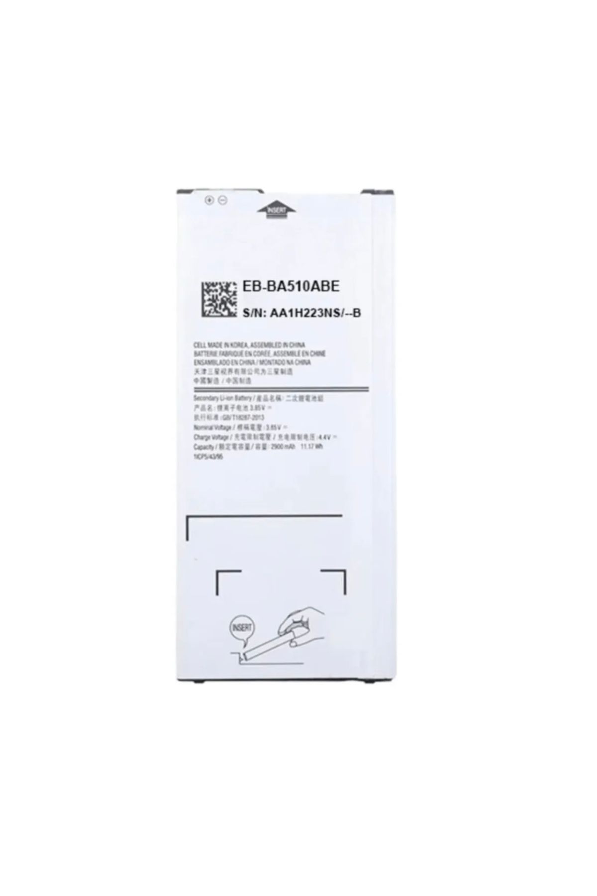 shop AZURTECH Samsung Galaxy A510 A5 2016 Eb-Ba510abe İçin Pil Batarya