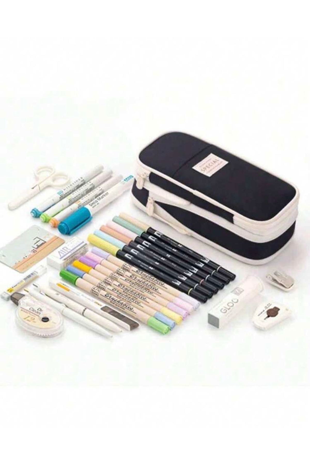 womistore-Kavai Penholder Pencil Case Multi-Function Multi-Section 3