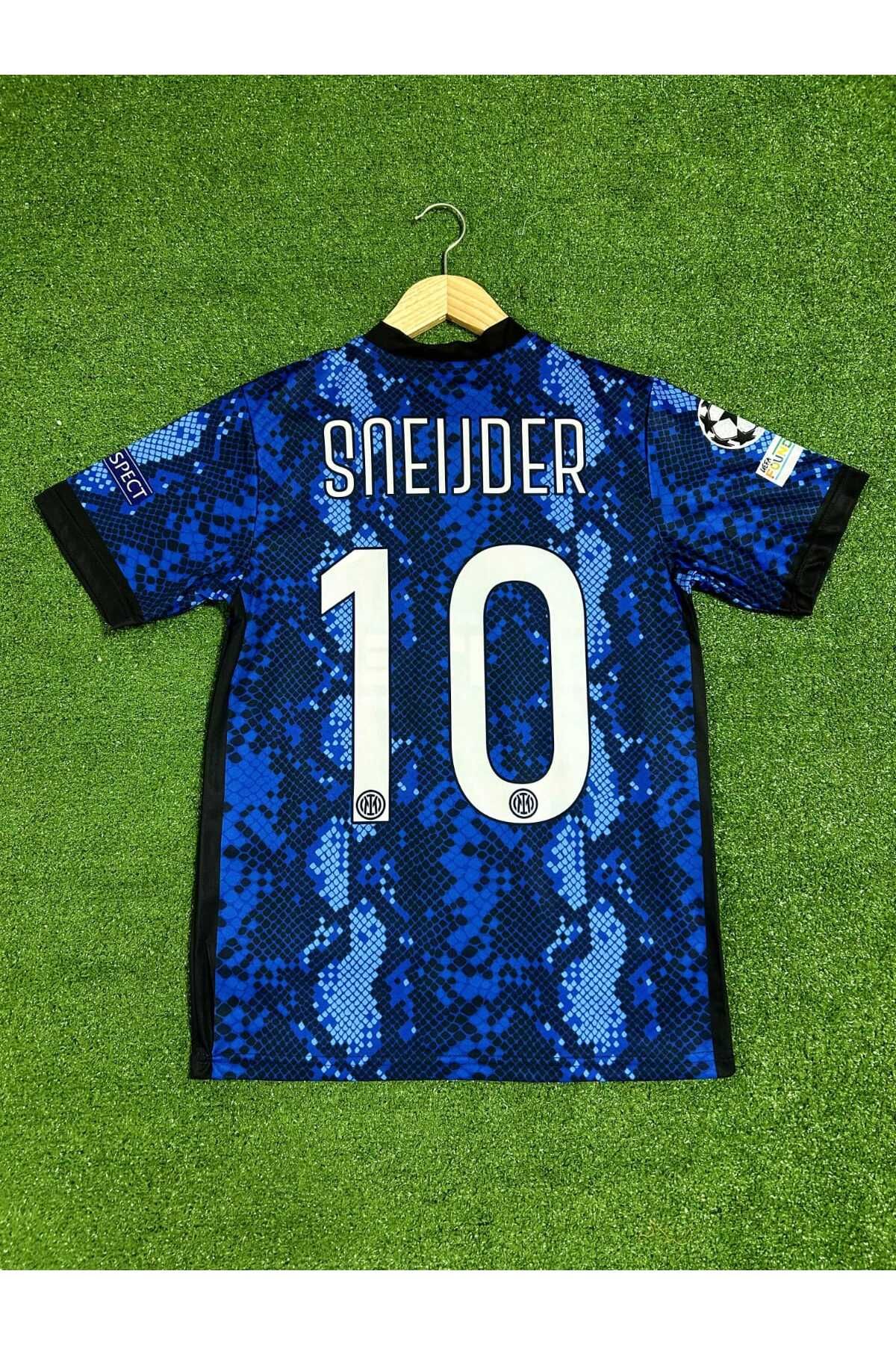 Lion Spor İ'nter 2025 Yeni Özel W'esley S'neijder Konsept Futbol Forması