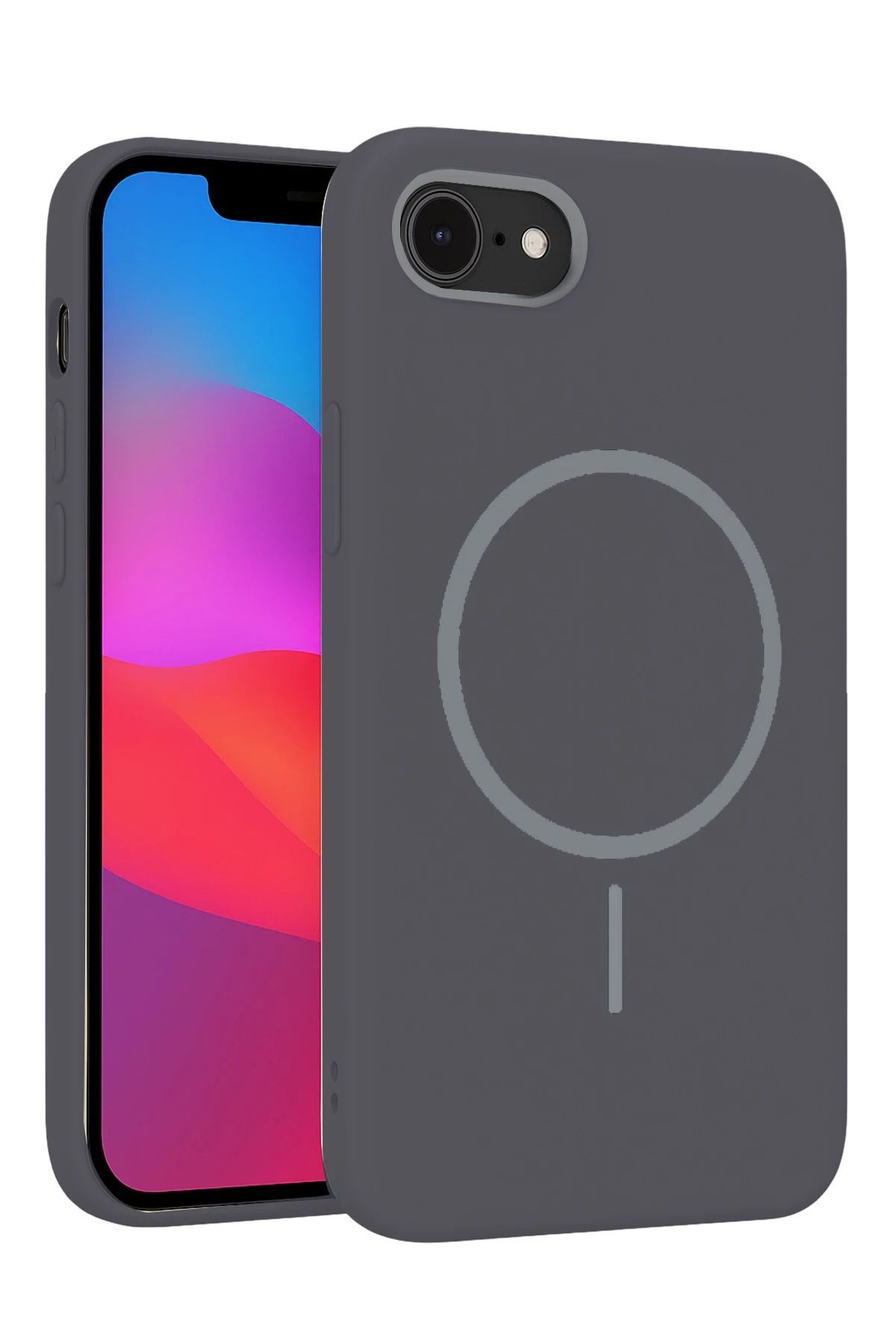 cepmoda iPhonE 16E | BROS Telefon Kılıfı - Magsafe destekli, Kamera Çıkıntılı Kapak | FÜME
