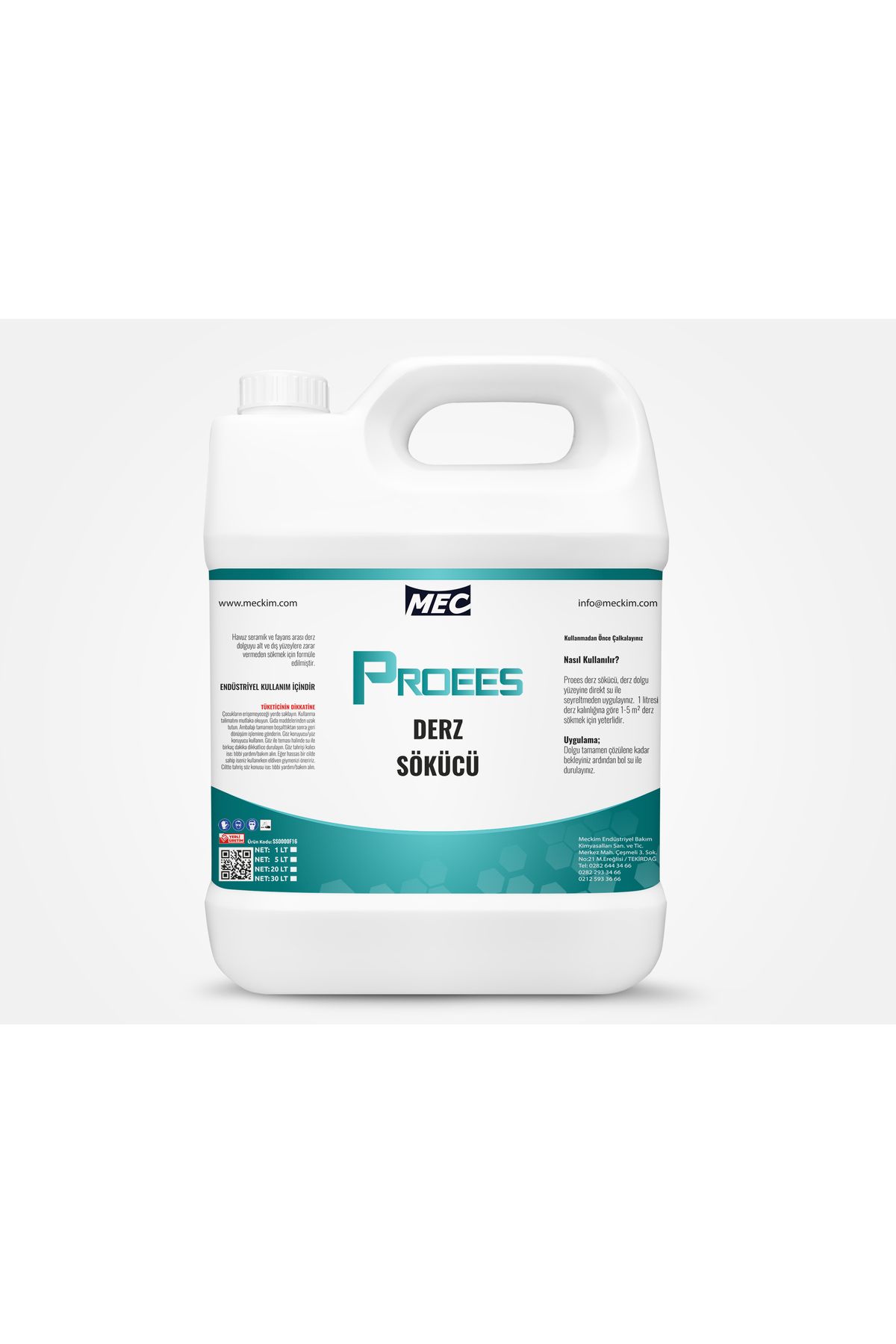 MECKİM Derz Sökücü Proees 5 Lt