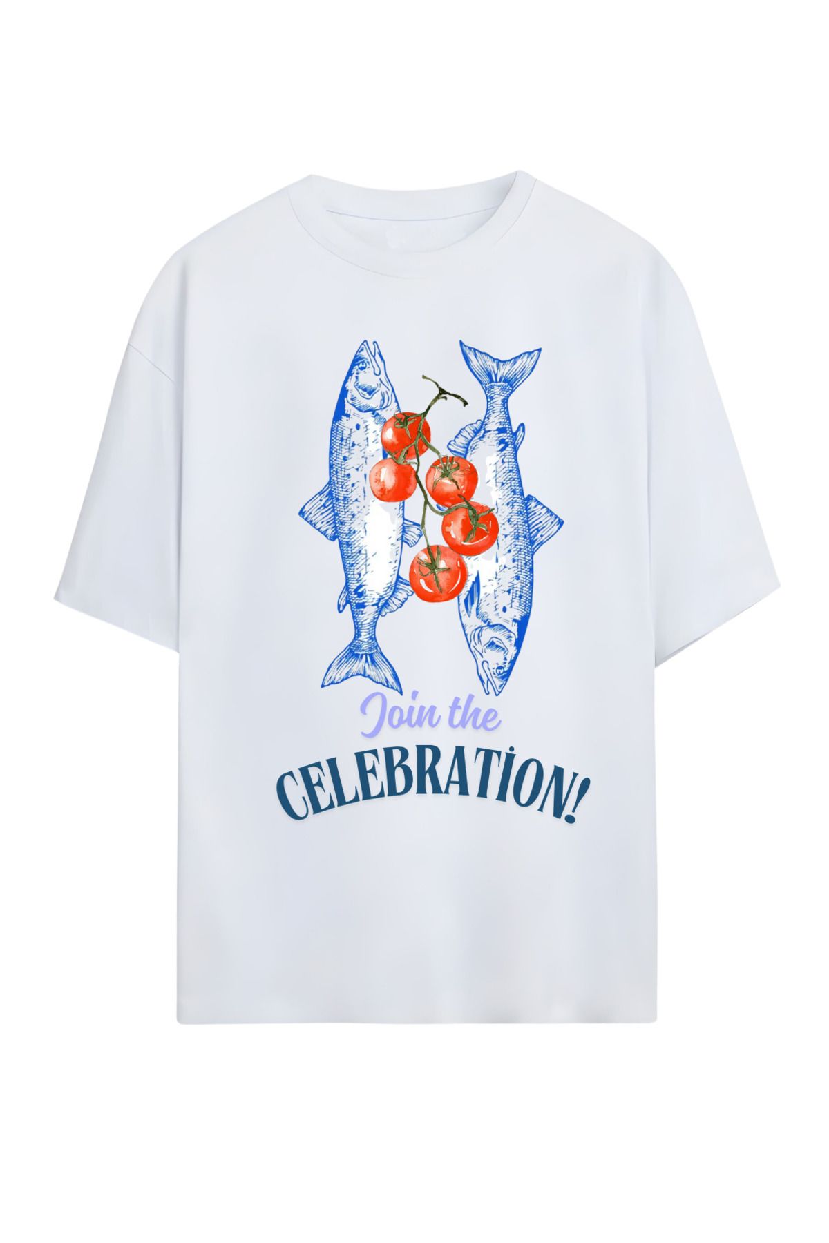 MAGORS GraffTee Unisex %100 Organik Pamuk Bisiklet Yaka Illustrasyon Baskılı Özel Tasarım T-shirt